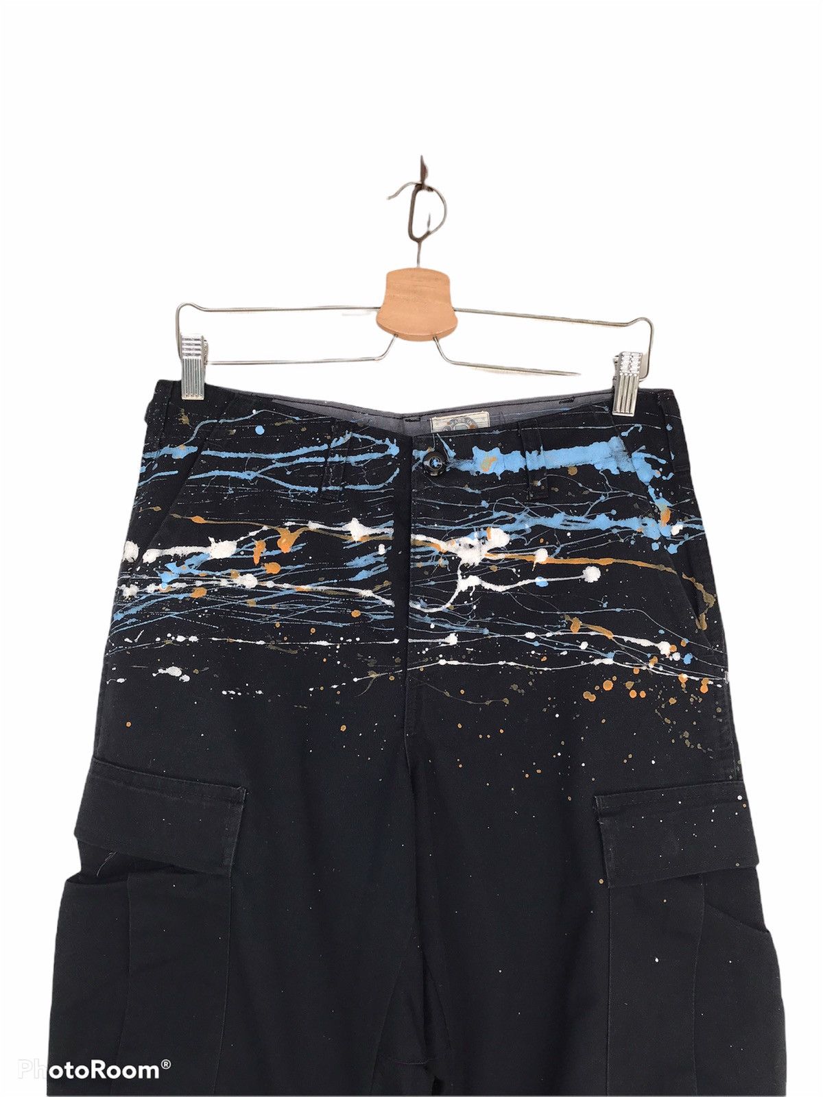 Vintage 💥Final Drop💥Vintage America Painted Cargo Pant Size US 31 - 5 Thumbnail