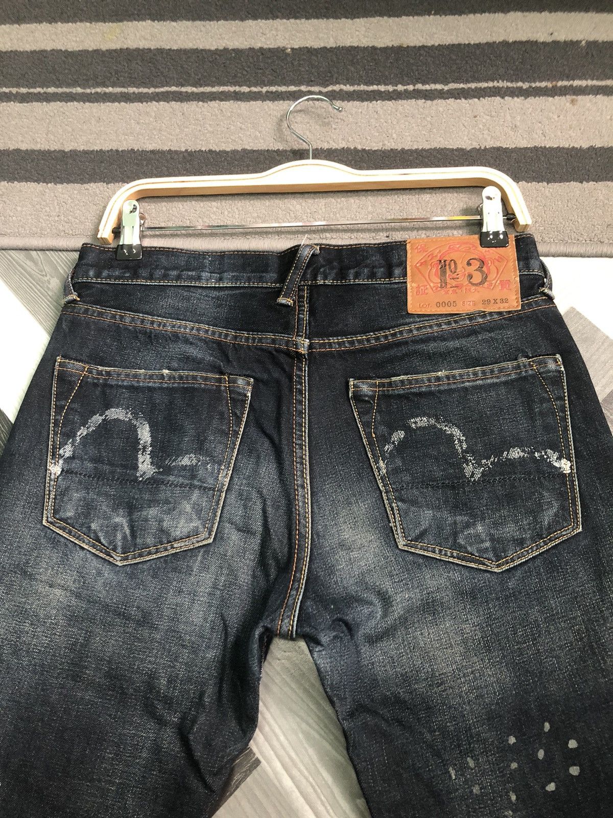 Evisu × Japanese Brand EVISU SPECIAL NO 3 DISTRESSED DENIM JEANS Size US 30 / EU 46 - 7 Thumbnail