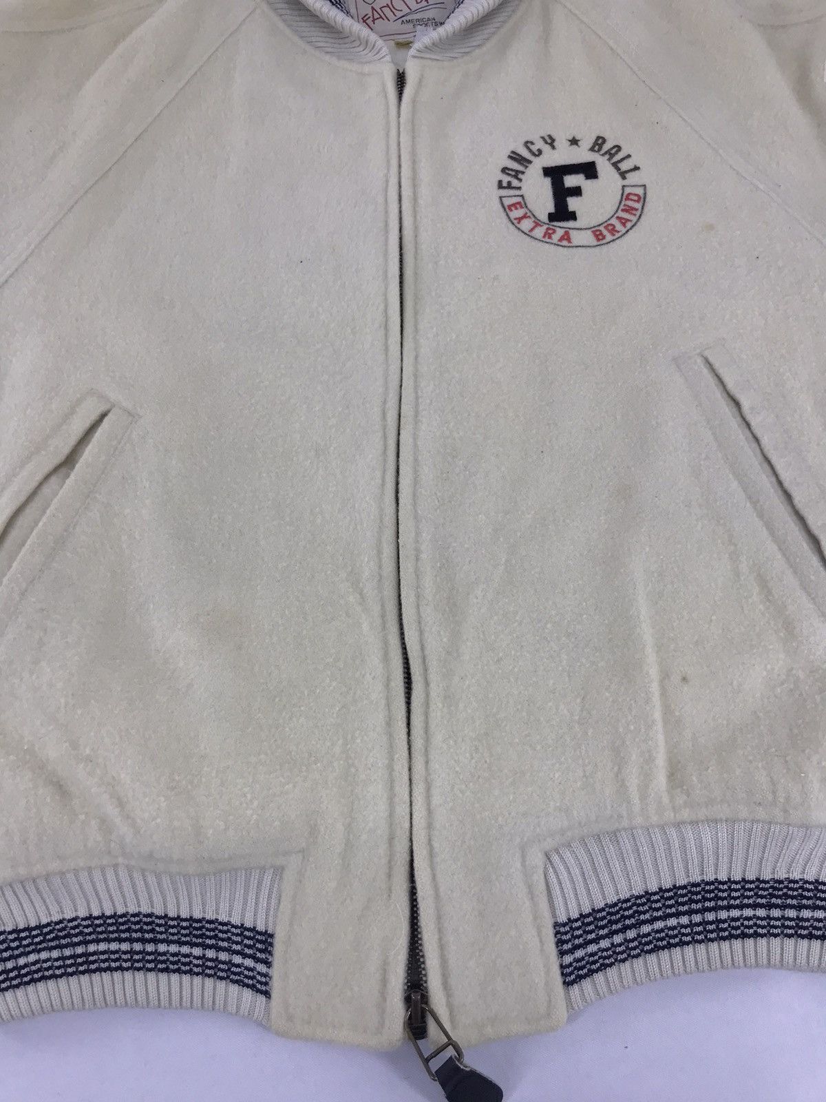 Sports Specialties × Vintage Crew Varsity Jacket Fancy Ball 909 Aviators American College Size US L / EU 52-54 / 3 - 6 Thumbnail