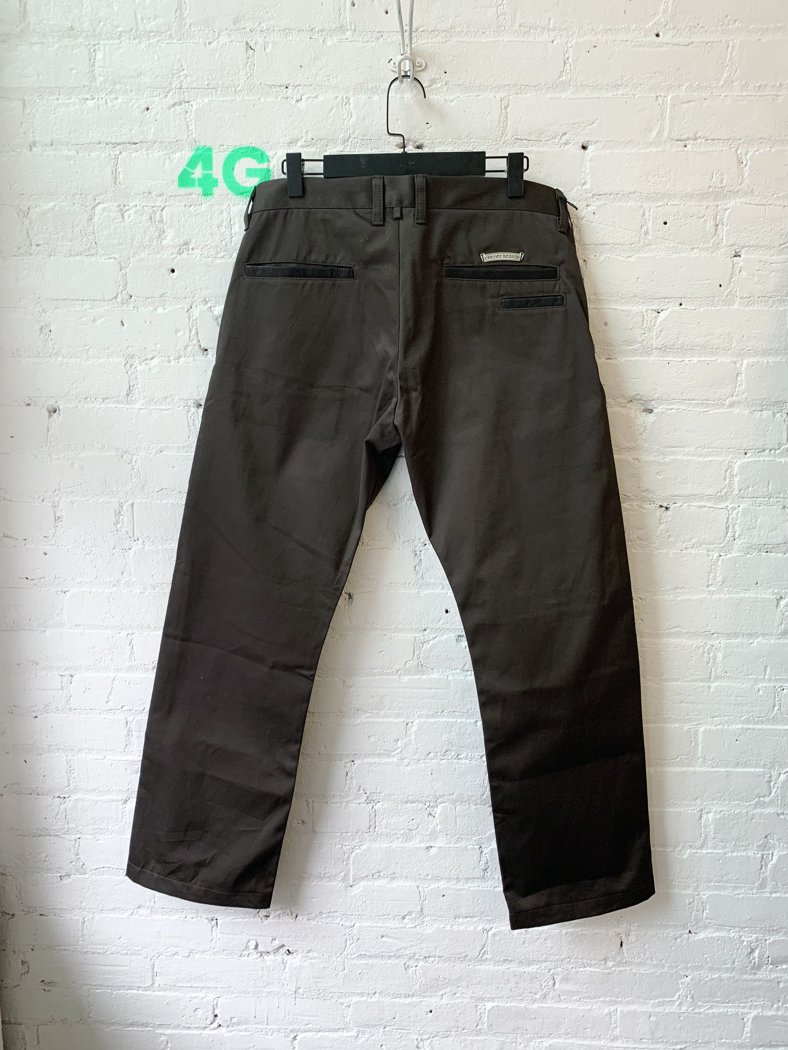 Chrome Hearts Chrome Hearts NEW Skater Chino Brown Sz 34 Size US 34 / EU 50 - 2 Thumbnail