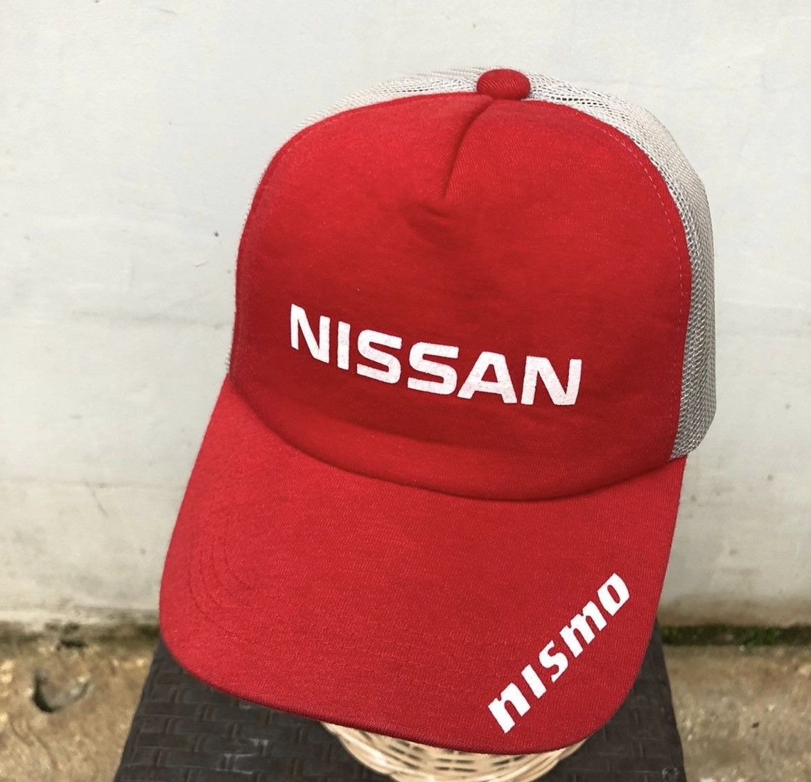 Porsche Design × Vintage Trucker Hat Nismo Nissan Racing Size ONE SIZE - 2 Thumbnail