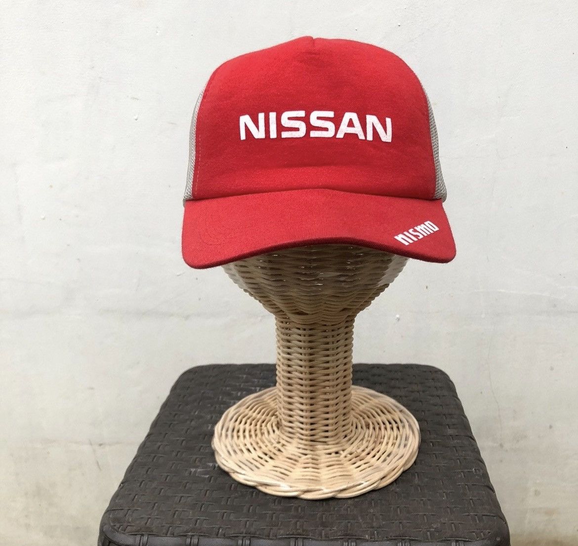 Porsche Design × Vintage Trucker Hat Nismo Nissan Racing Size ONE SIZE - 6 Thumbnail