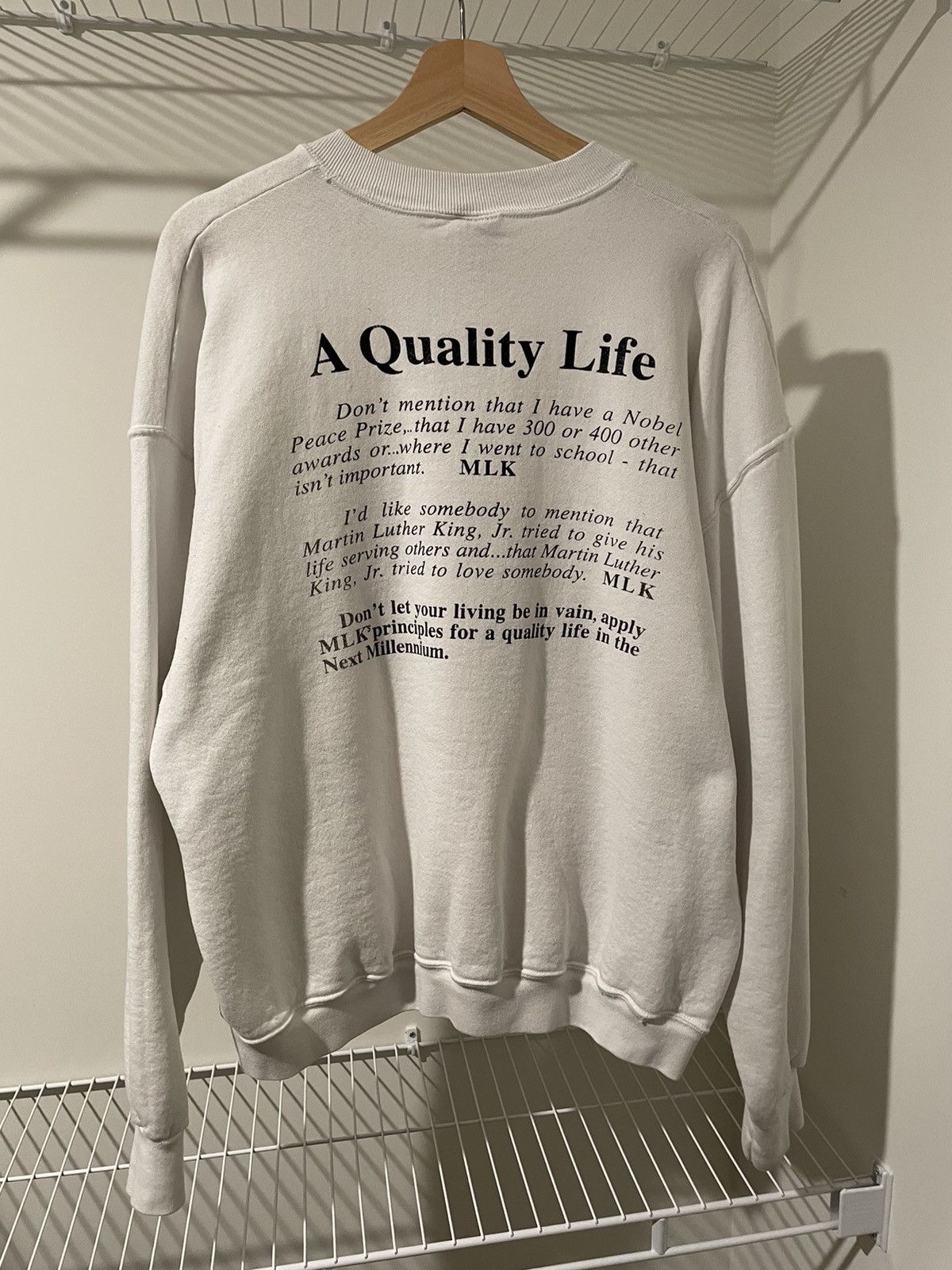 Vintage Martin Luther King Sweatshirt
