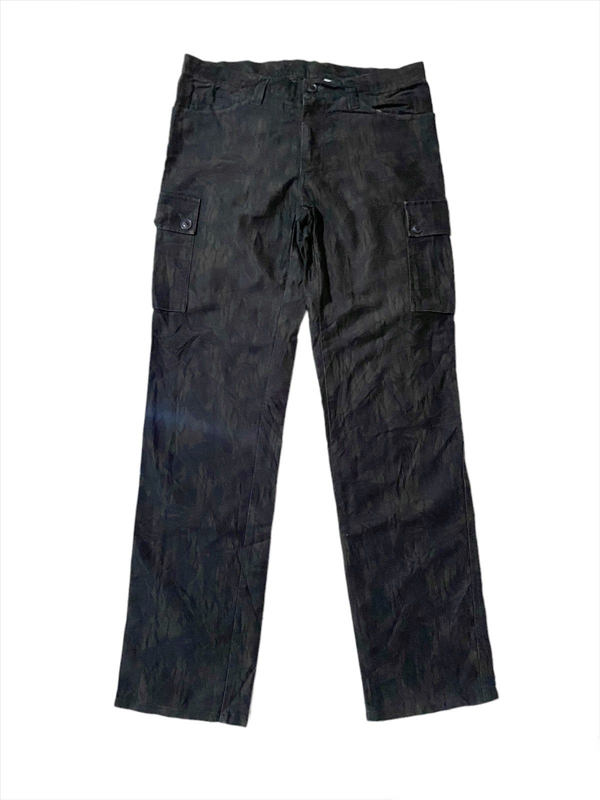 Issey Miyake 💥Vintage Junmen Camo Cargo Pant Size US 33 - 3 Thumbnail
