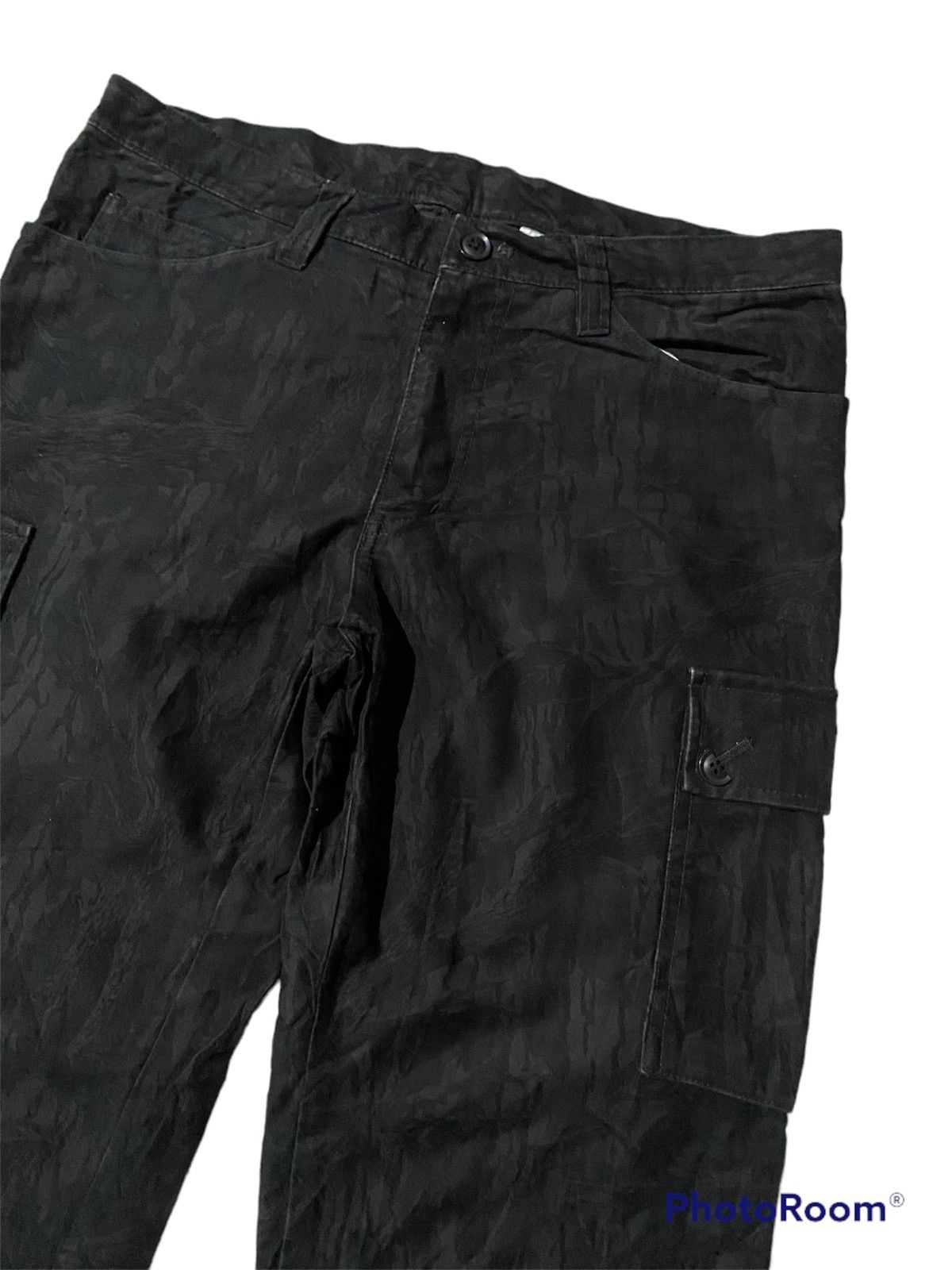 Issey Miyake 💥Vintage Junmen Camo Cargo Pant Size US 33 - 6 Thumbnail