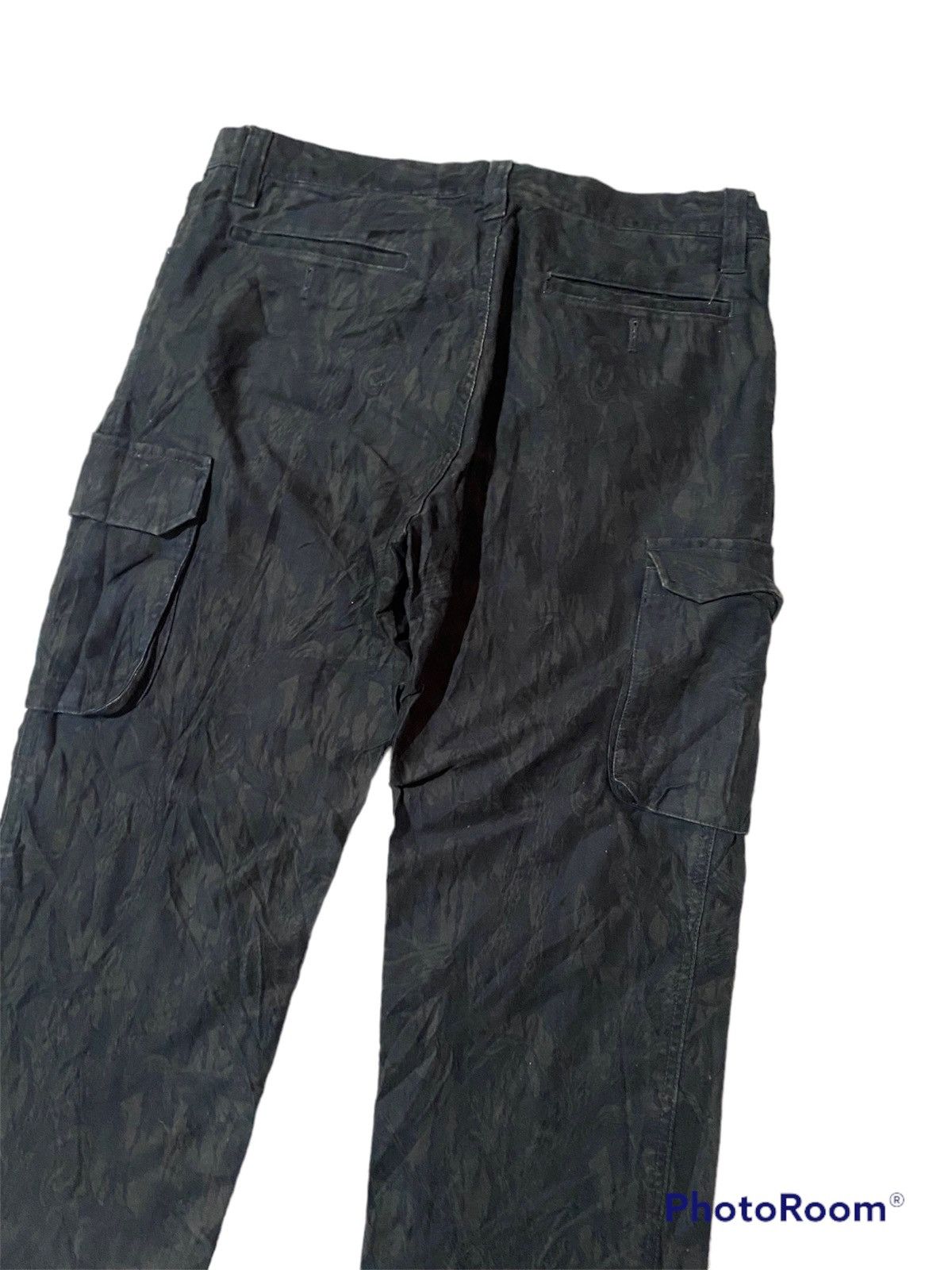 Issey Miyake 💥Vintage Junmen Camo Cargo Pant Size US 33 - 7 Thumbnail