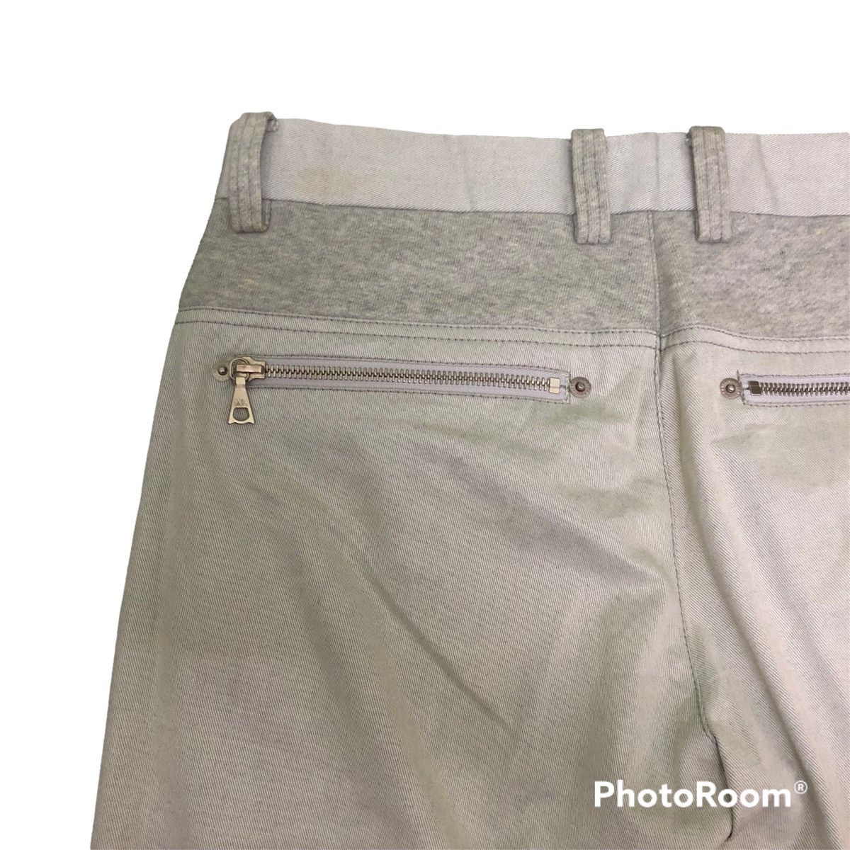 Designer Hamnett pants rare design zipped on back leg Size US 30 / EU 46 - 8 Thumbnail