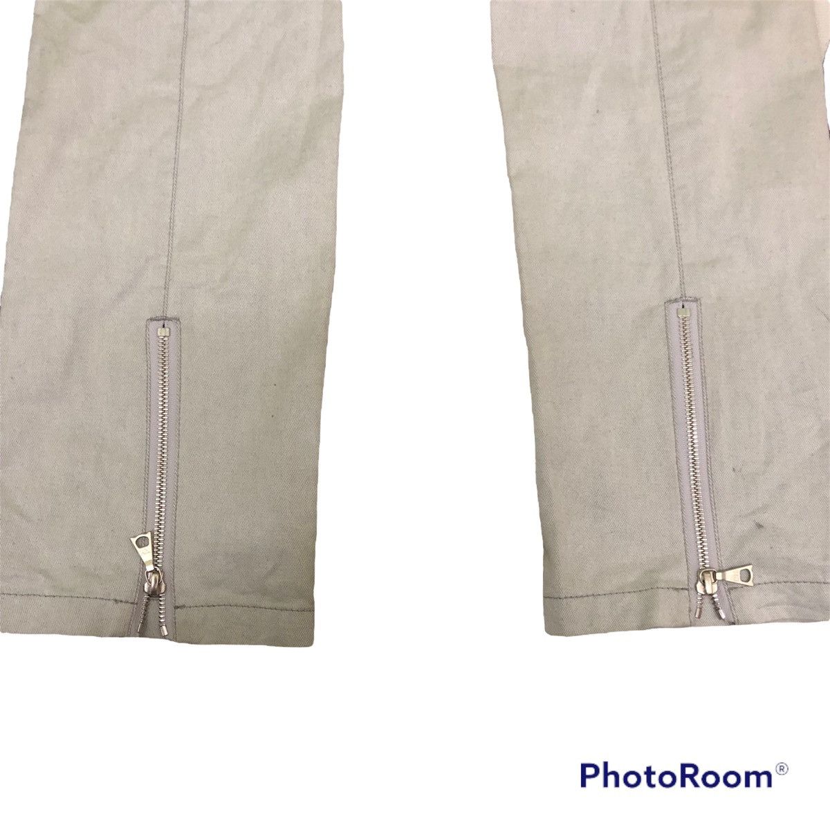 Designer Hamnett pants rare design zipped on back leg Size US 30 / EU 46 - 10 Thumbnail