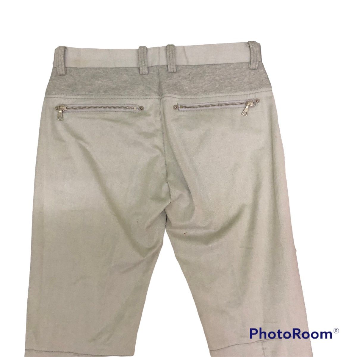 Designer Hamnett pants rare design zipped on back leg Size US 30 / EU 46 - 7 Thumbnail
