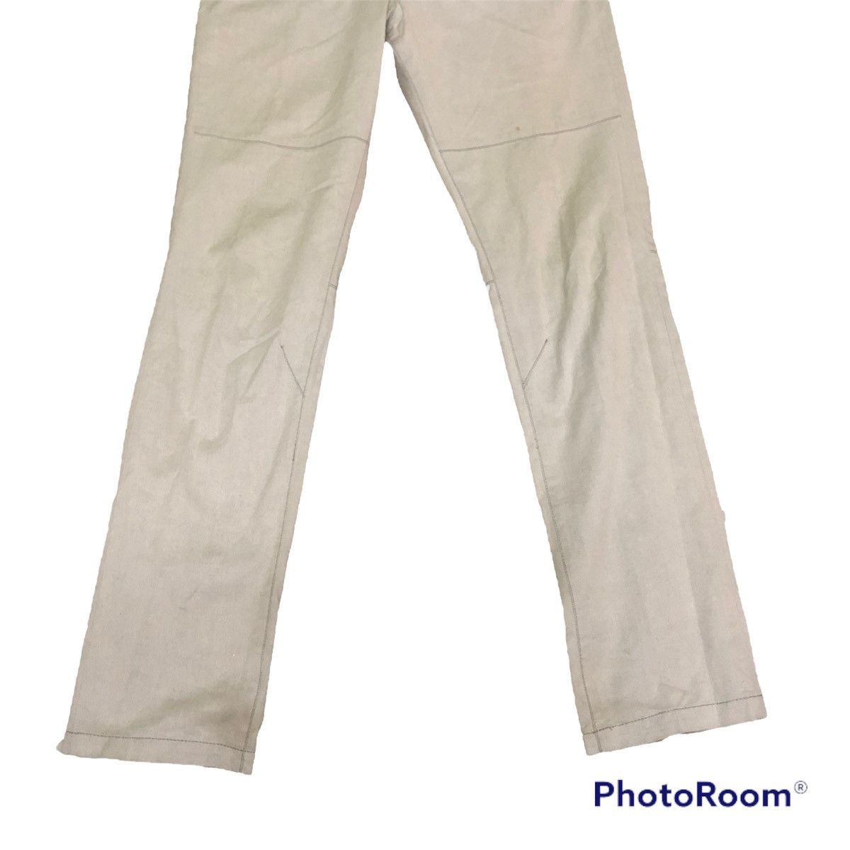 Designer Hamnett pants rare design zipped on back leg Size US 30 / EU 46 - 4 Thumbnail