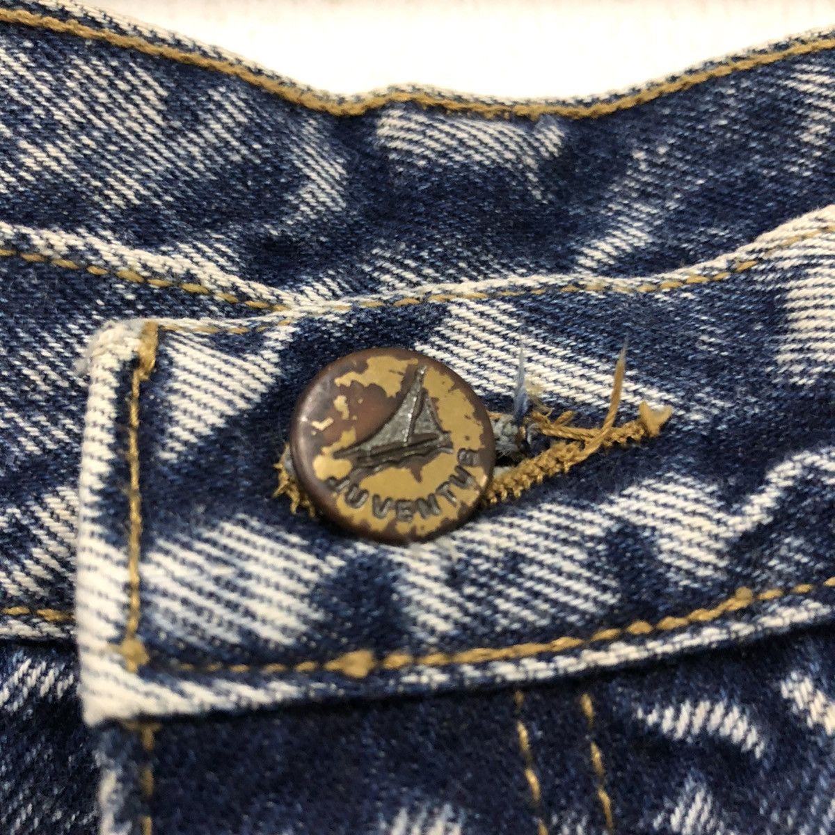 Japanese Brand Rare juventus vintage jeans,rare design on back pocket Size US 28 / EU 44 - 6 Thumbnail