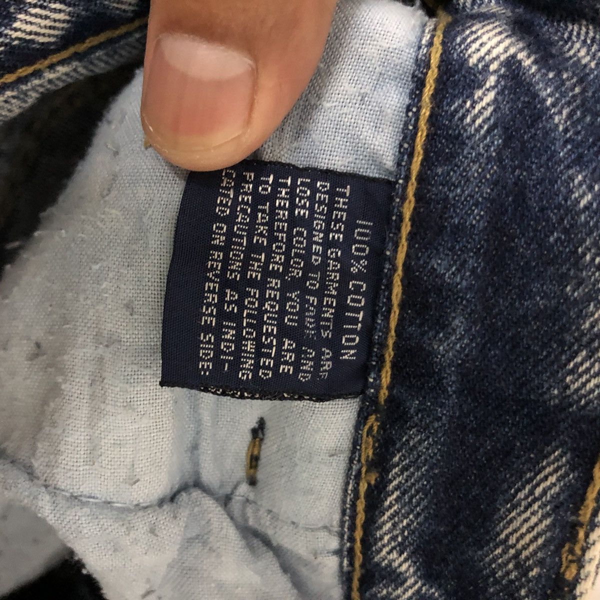 Japanese Brand Rare juventus vintage jeans,rare design on back pocket Size US 28 / EU 44 - 9 Thumbnail