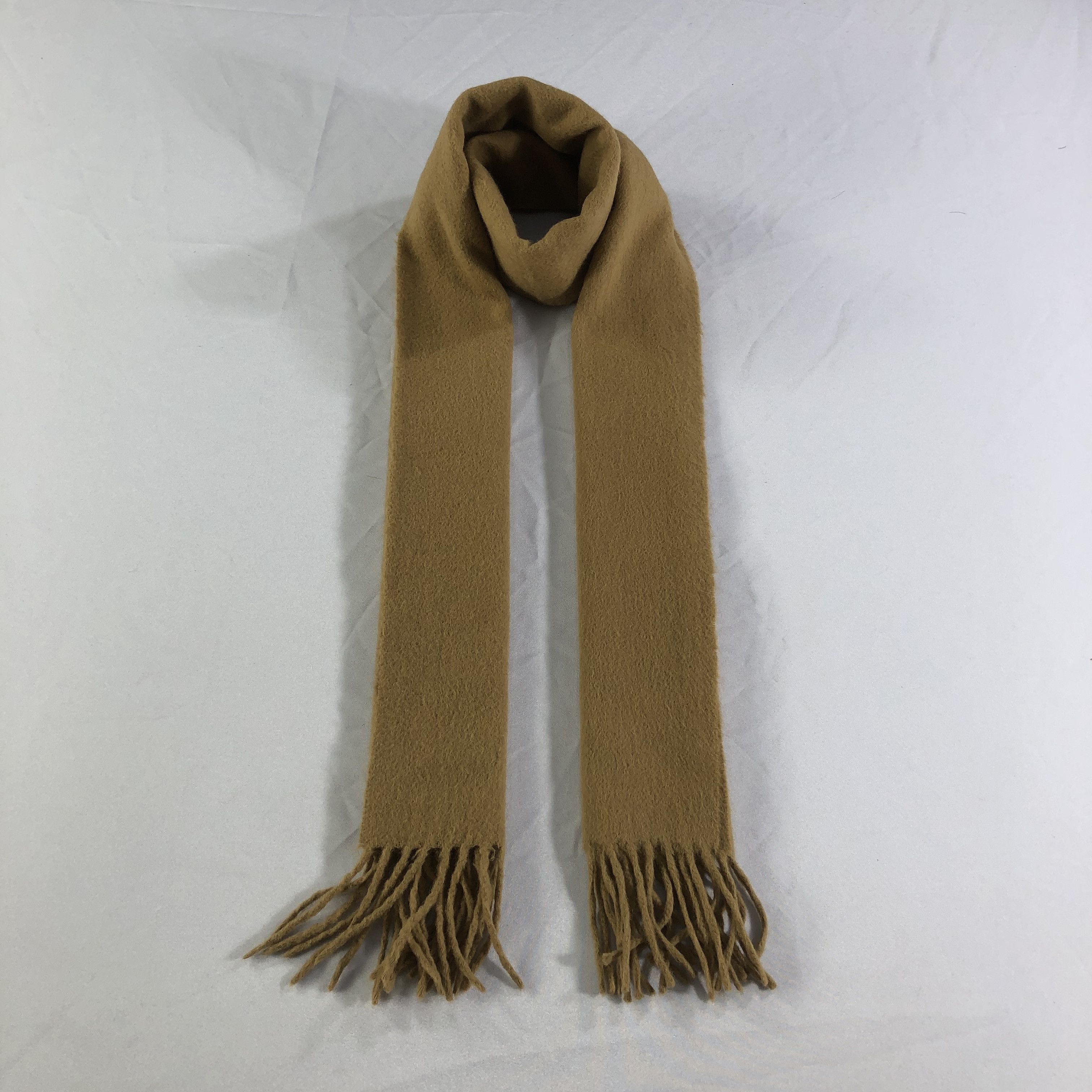 Lancel Lancel Plain Cashmere Scarf Muffler V1525 Size ONE SIZE - 1 Thumbnail