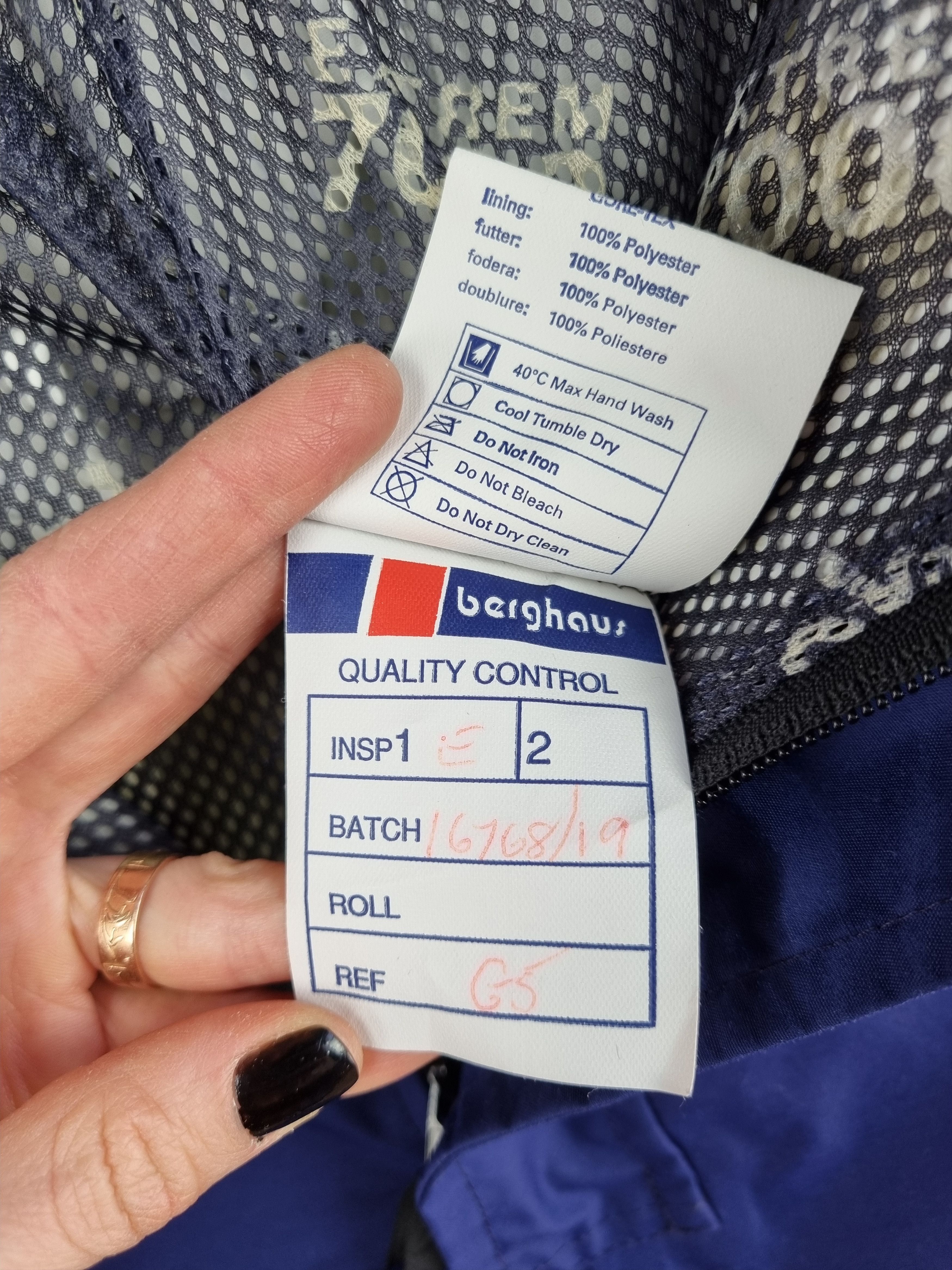 Berghaus × Goretex 90s Berghaus Extrm Goretex Trango Salopettes NIKE ACG style Size US 32 / EU 48 - 9 Thumbnail
