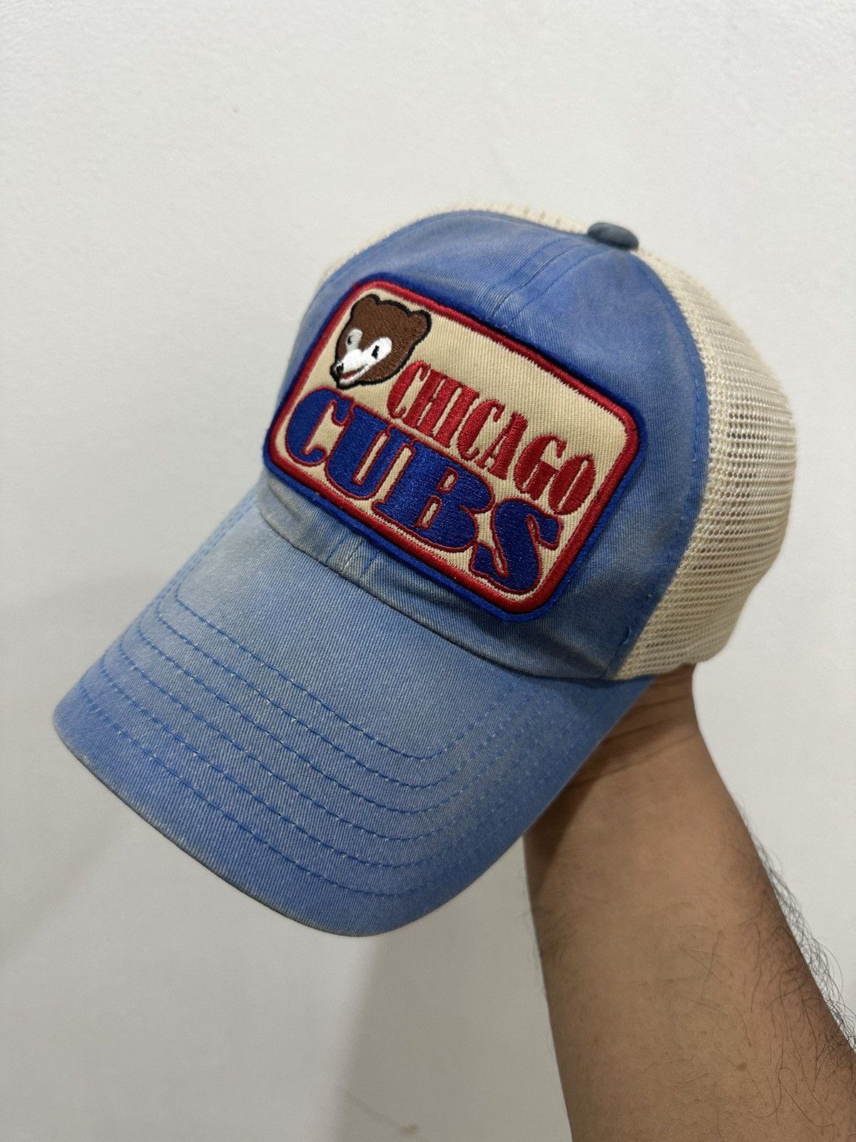 MLB × Vintage 🔥Vintage🔥 Chicago Cubs Trucker Hat Size ONE SIZE - 1 Thumbnail