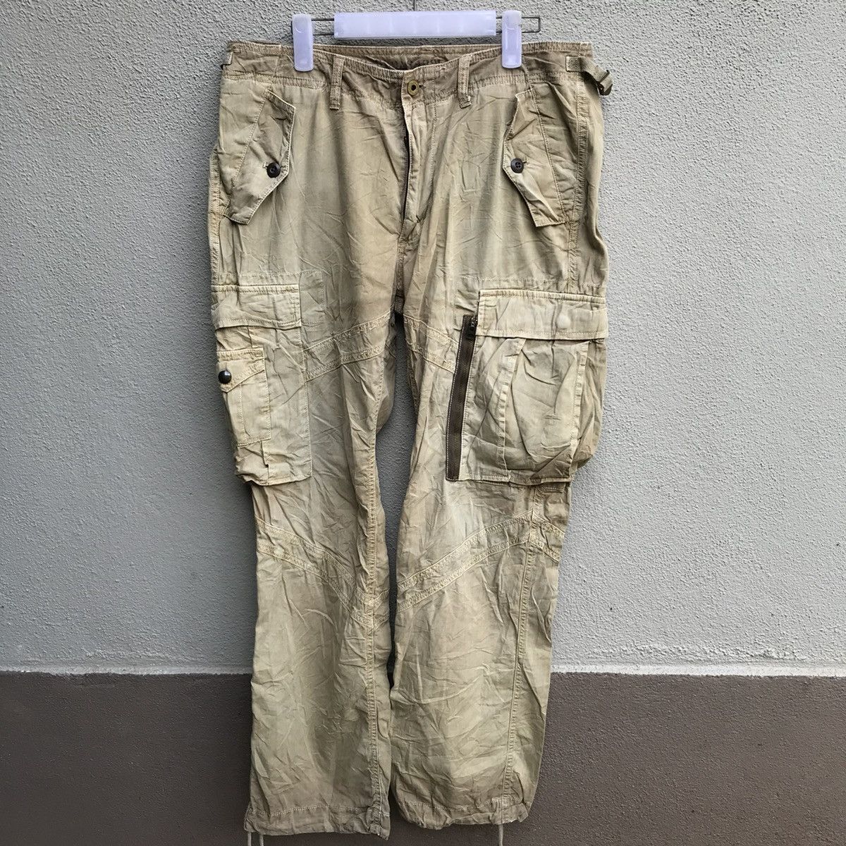 Polo Ralph Lauren POLO RALPH LAUREN cargo pants multipocket rare design Size US 34 / EU 50 - 1 Thumbnail