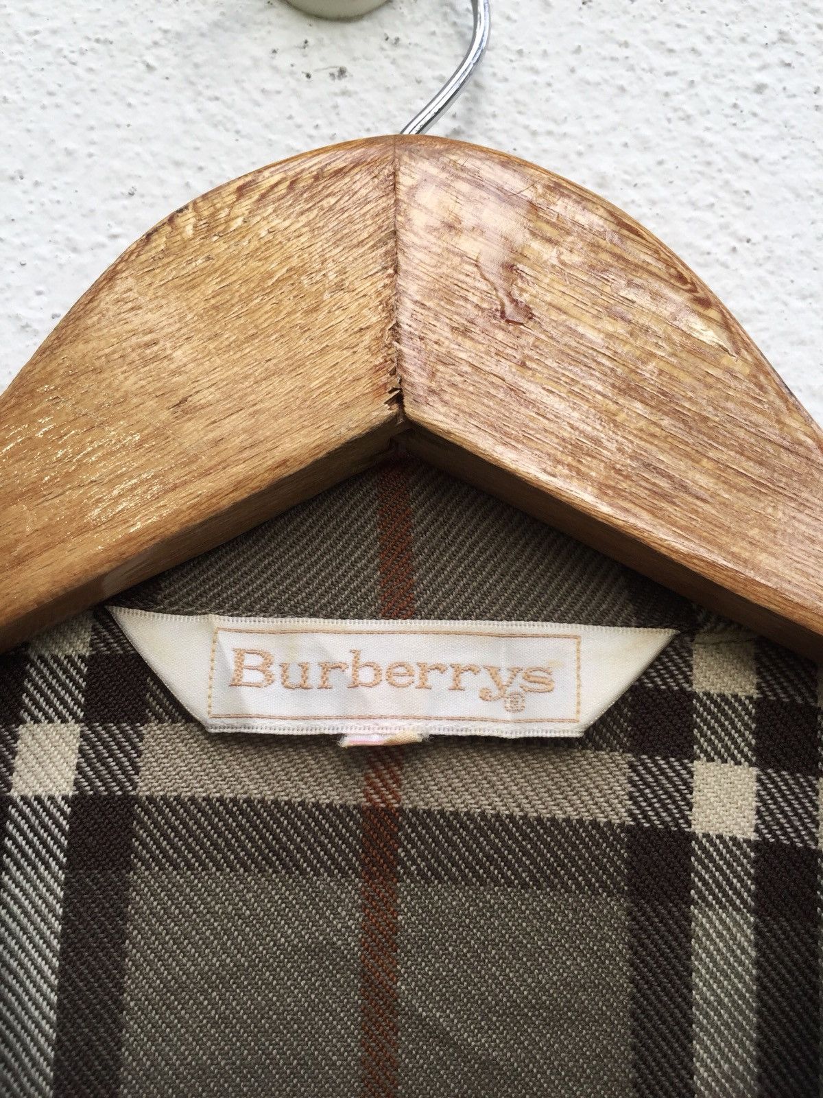 Burberry OG Burberrys 90s Nova Checkered Wool Button Shirt Size US L / EU 52-54 / 3 - 5 Thumbnail