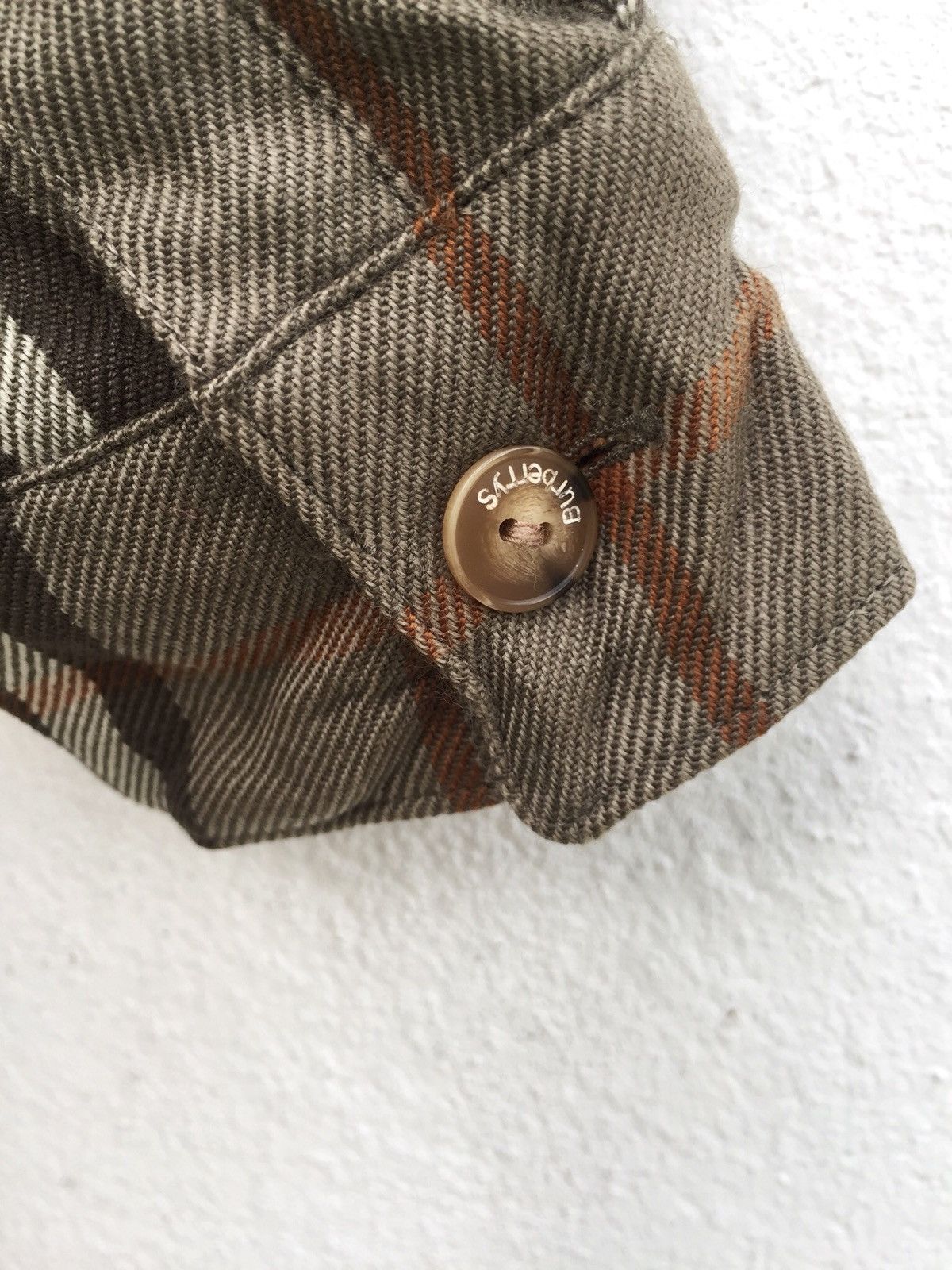 Burberry OG Burberrys 90s Nova Checkered Wool Button Shirt Size US L / EU 52-54 / 3 - 4 Thumbnail