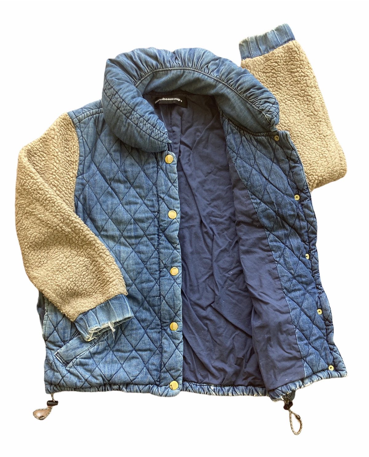 Issey Miyake DISTRESSED MERCIBEAUCOUP INDIGO JACKET Size US S / EU 44-46 / 1 - 3 Thumbnail