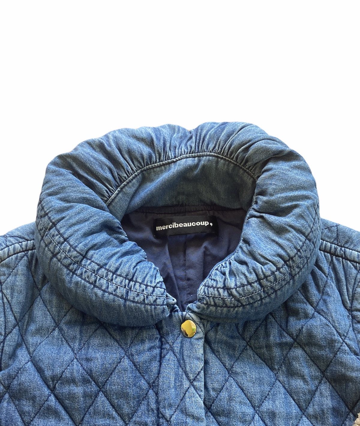 Issey Miyake DISTRESSED MERCIBEAUCOUP INDIGO JACKET Size US S / EU 44-46 / 1 - 5 Thumbnail