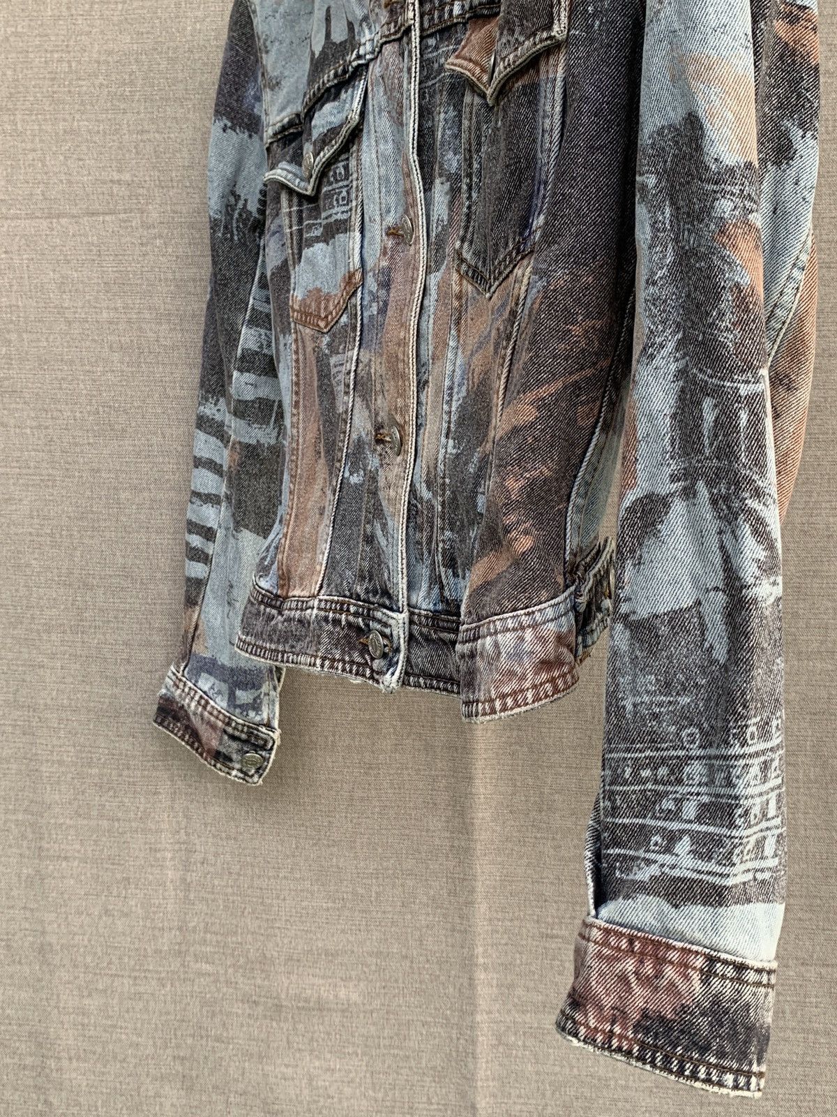 Katharine Hamnett London 90’s Katherine Hamnett printed denim jacket Size US S / EU 44-46 / 1 - 13 Thumbnail