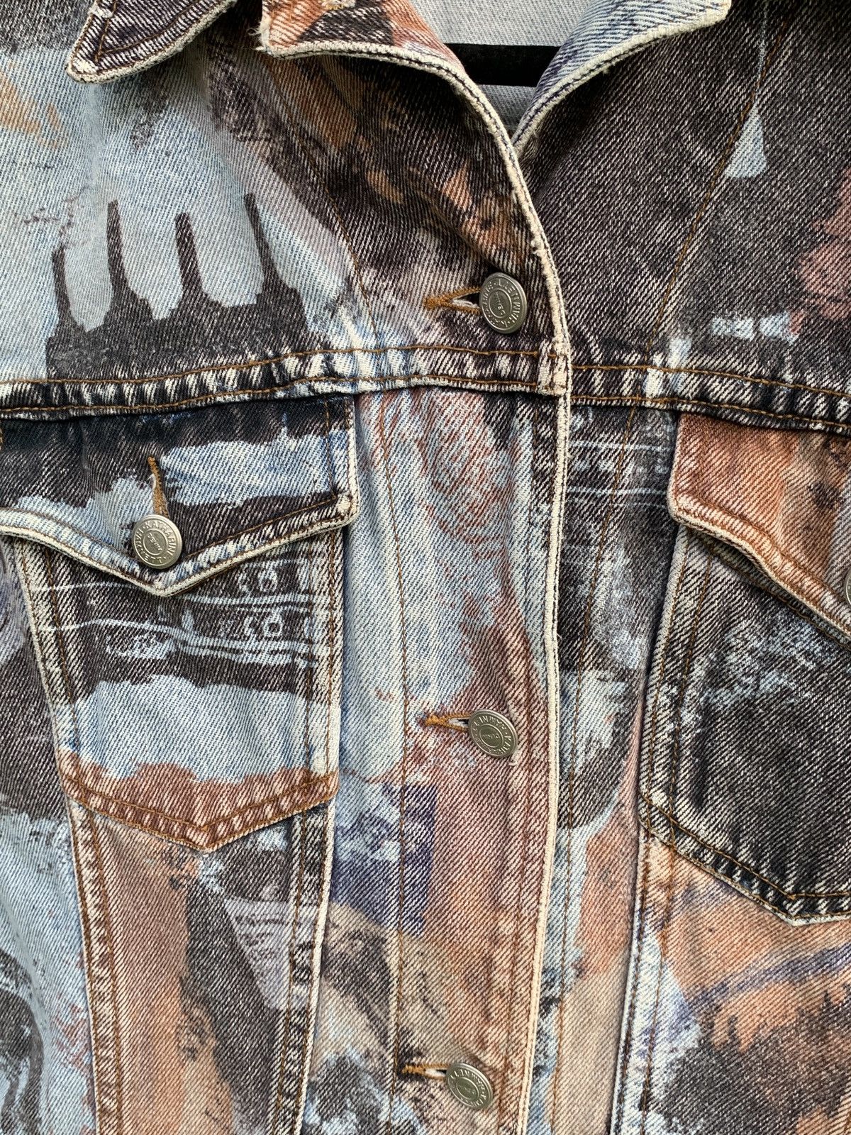 Katharine Hamnett London 90’s Katherine Hamnett printed denim jacket Size US S / EU 44-46 / 1 - 11 Thumbnail