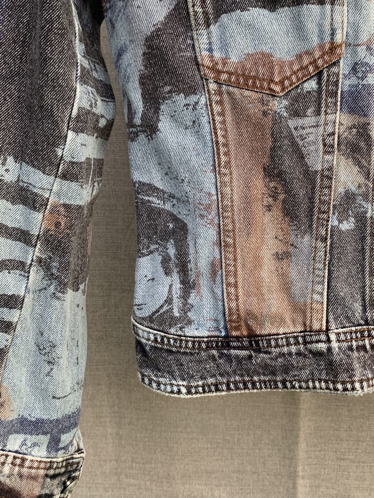 Katharine Hamnett London 90’s Katherine Hamnett printed denim jacket Size US S / EU 44-46 / 1 - 12 Thumbnail