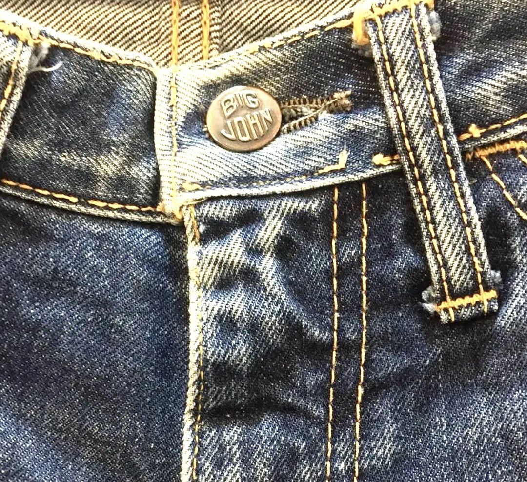 Big John VINTAGE80s BIG JOHN FLARED DENIM HARD TO FIND AMERICAN VTG Size US 28 / EU 44 - 6 Thumbnail