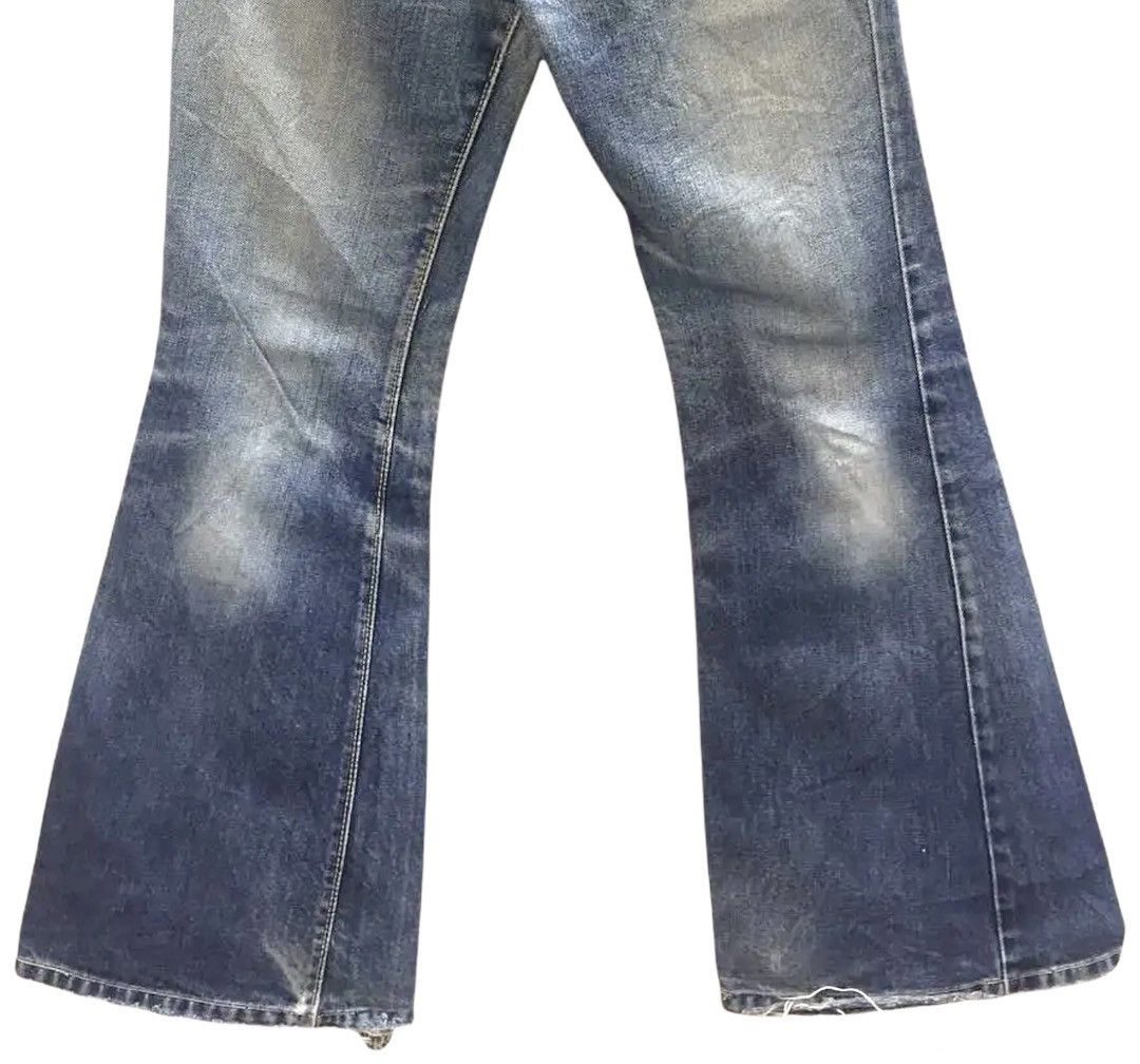 Big John VINTAGE80s BIG JOHN FLARED DENIM HARD TO FIND AMERICAN VTG Size US 28 / EU 44 - 5 Thumbnail