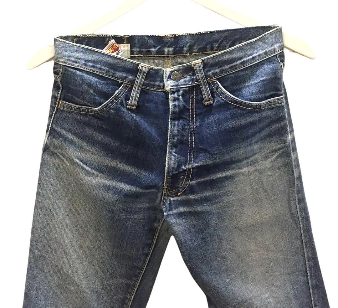 Big John VINTAGE80s BIG JOHN FLARED DENIM HARD TO FIND AMERICAN VTG Size US 28 / EU 44 - 3 Thumbnail