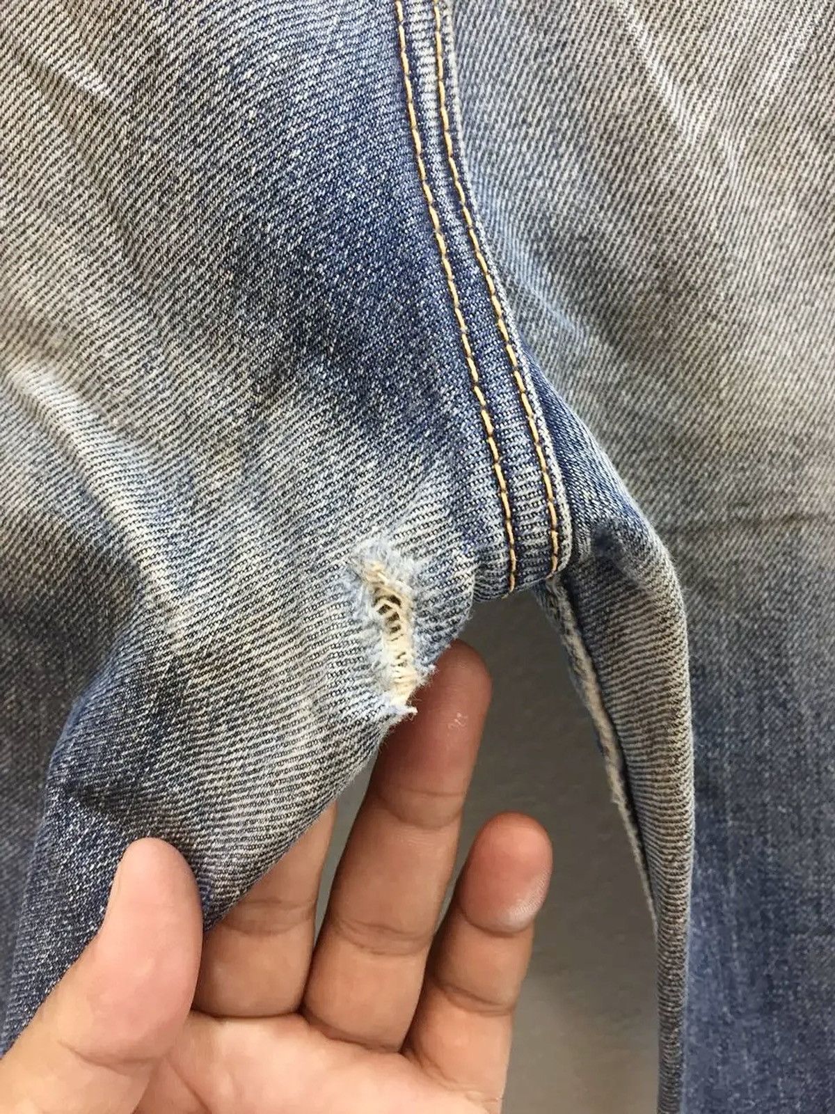 Big John VINTAGE80s BIG JOHN FLARED DENIM HARD TO FIND AMERICAN VTG Size US 28 / EU 44 - 11 Thumbnail