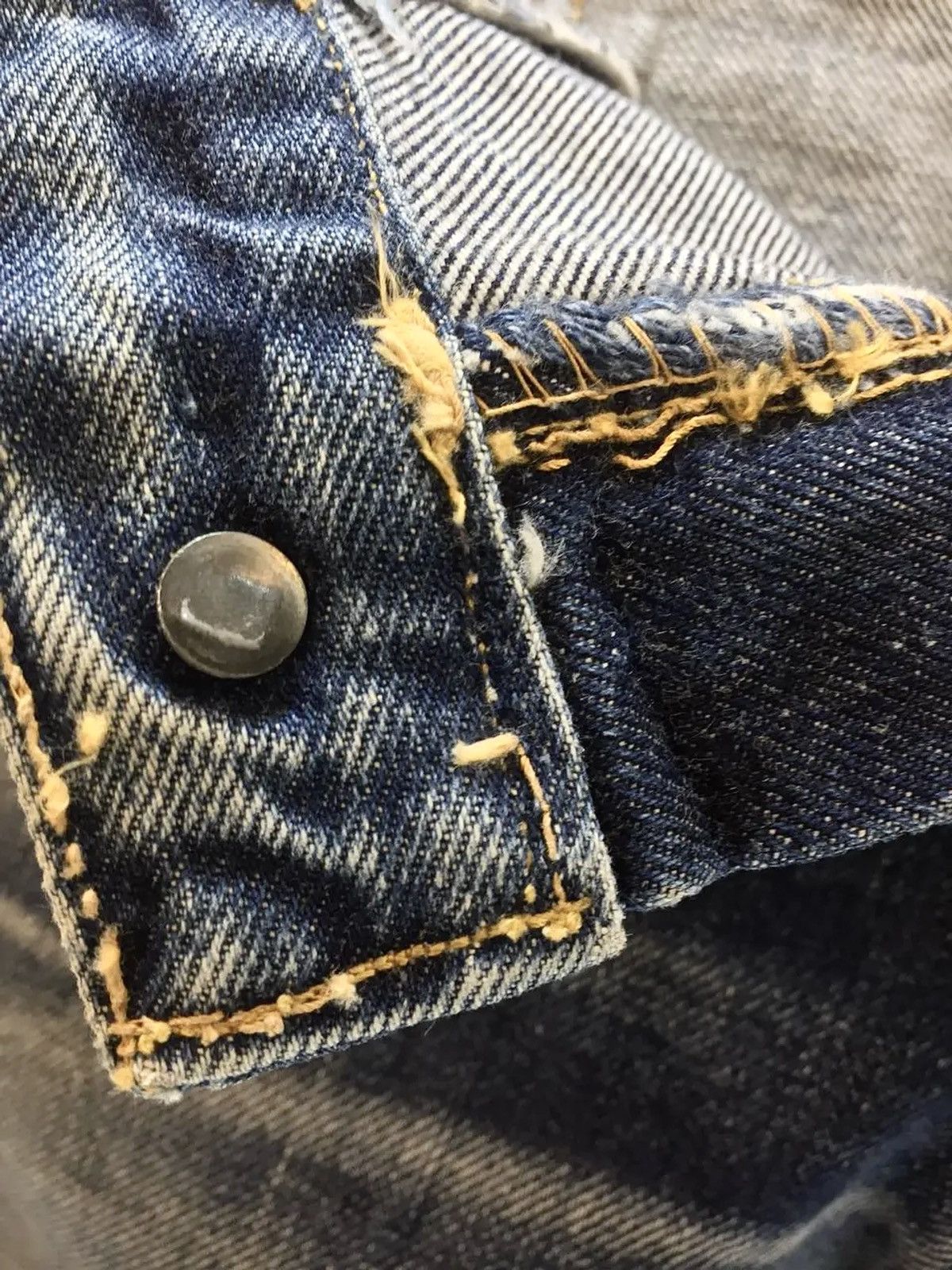 Big John VINTAGE80s BIG JOHN FLARED DENIM HARD TO FIND AMERICAN VTG Size US 28 / EU 44 - 12 Thumbnail
