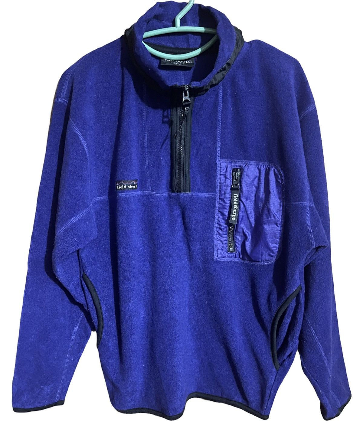Japanese Brand FIELD SHERPA SWEATSHIRT HALF ZIPPER Size US M / EU 48-50 / 2 - 1 Thumbnail
