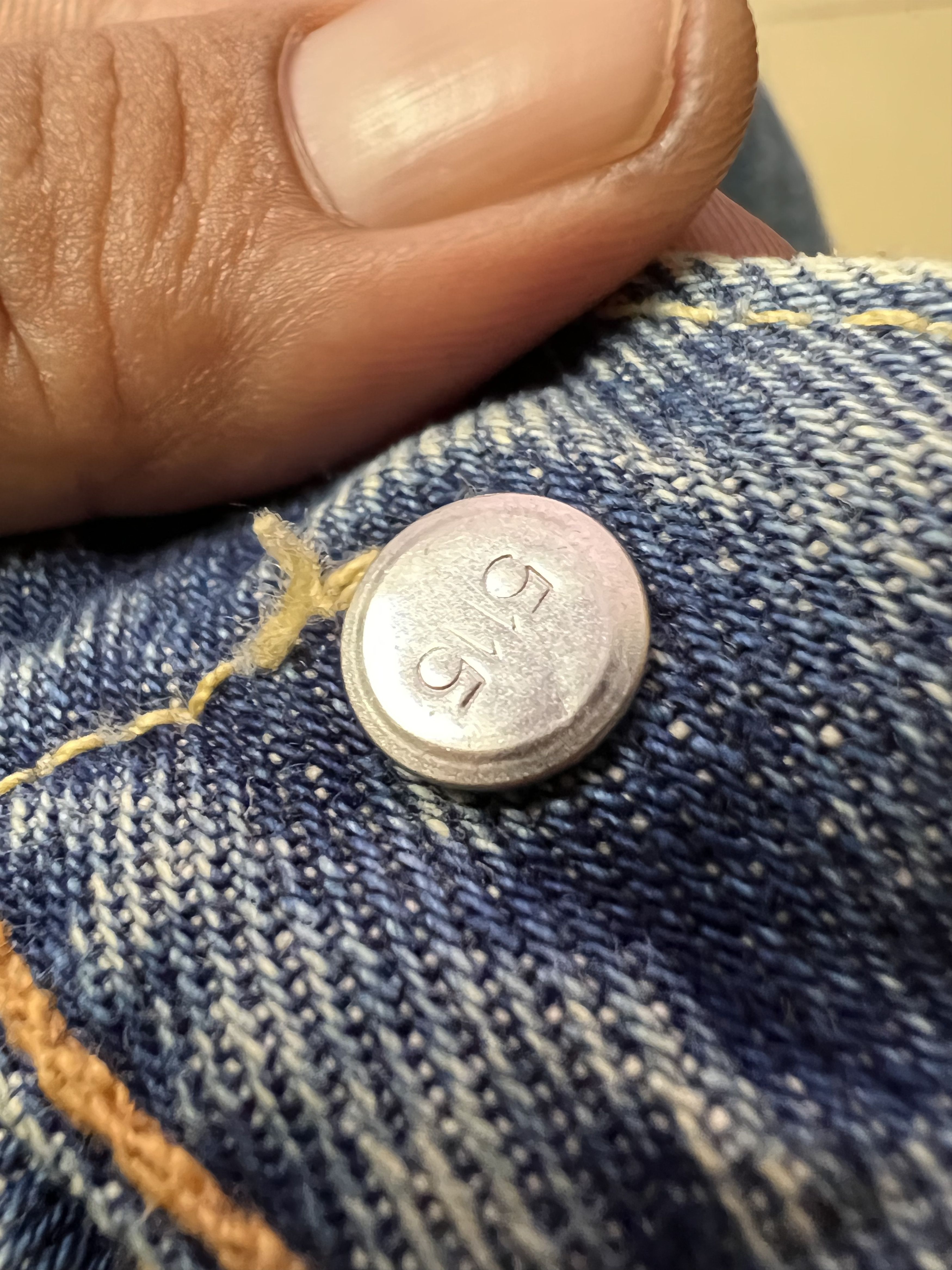 Levi's 🔥Rare Vintage Levi’s White Oak Distressed Denim Size US 35 - 21 Thumbnail
