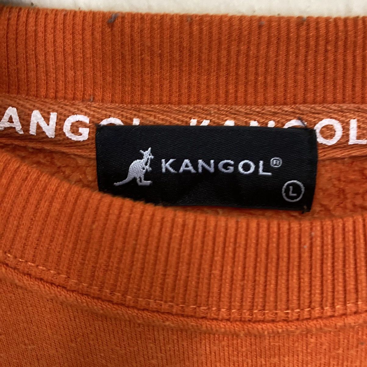 Kangol × Vintage Vintage 90s Kangol Big Logo Sweater Size M Size US M / EU 48-50 / 2 - 9 Thumbnail