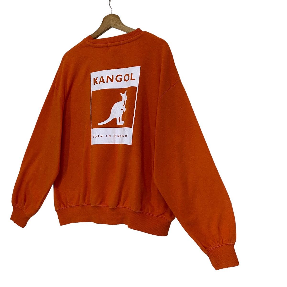 Kangol × Vintage Vintage 90s Kangol Big Logo Sweater Size M Size US M / EU 48-50 / 2 - 3 Thumbnail