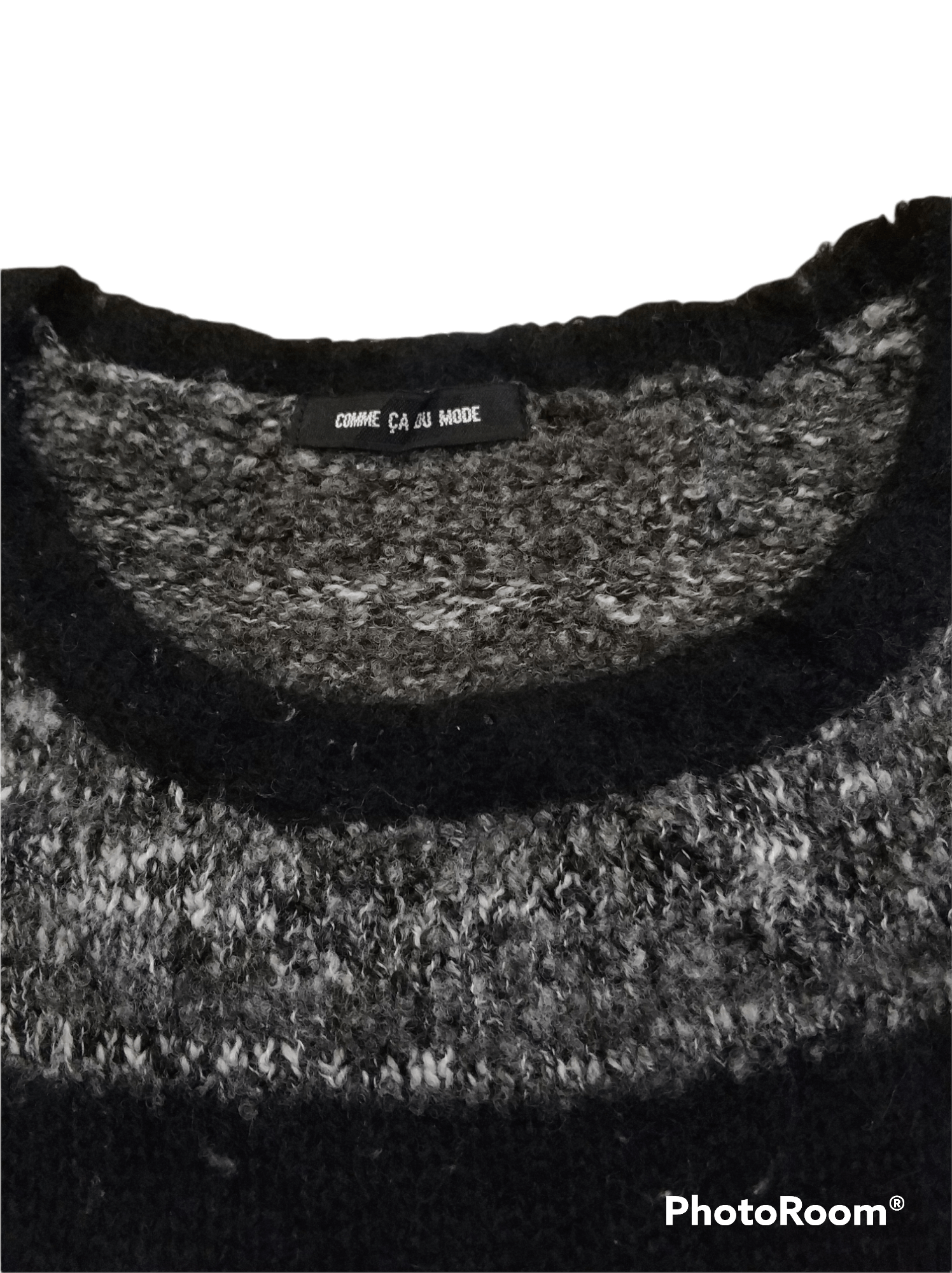 Comme Ca Ism 🔥Comme Ca Du Mode Mohair Knitwear Sweatshirt Size S / US 4 / IT 40 - 4 Thumbnail