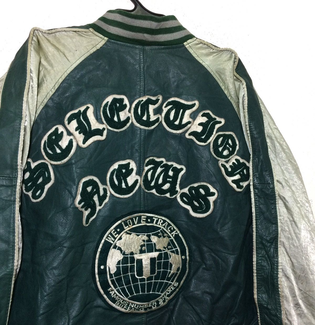 Vintage 70s Vintage News Selection Real Leather Jacket Bomber Zippe Size US L / EU 52-54 / 3 - 2 Thumbnail