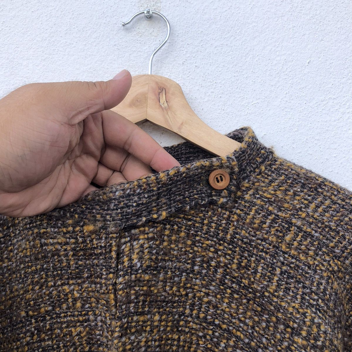 Japanese Brand VINTAGE CROPPED LONG SLEEVE TRITONE COLOUR Size US M / EU 48-50 / 2 - 6 Thumbnail