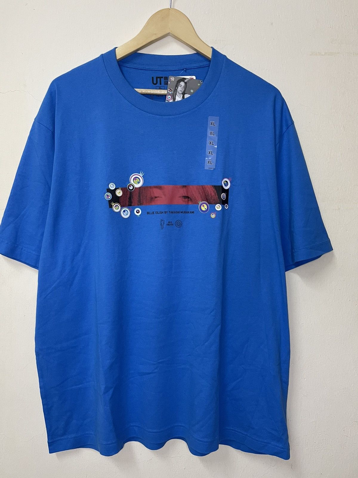 Billie Eilish × Japanese Brand × Takashi Murakami New Billie Eilish x Takashi Murakami Graphic Tee Exclusive Size US XL / EU 56 / 4 - 4 Thumbnail