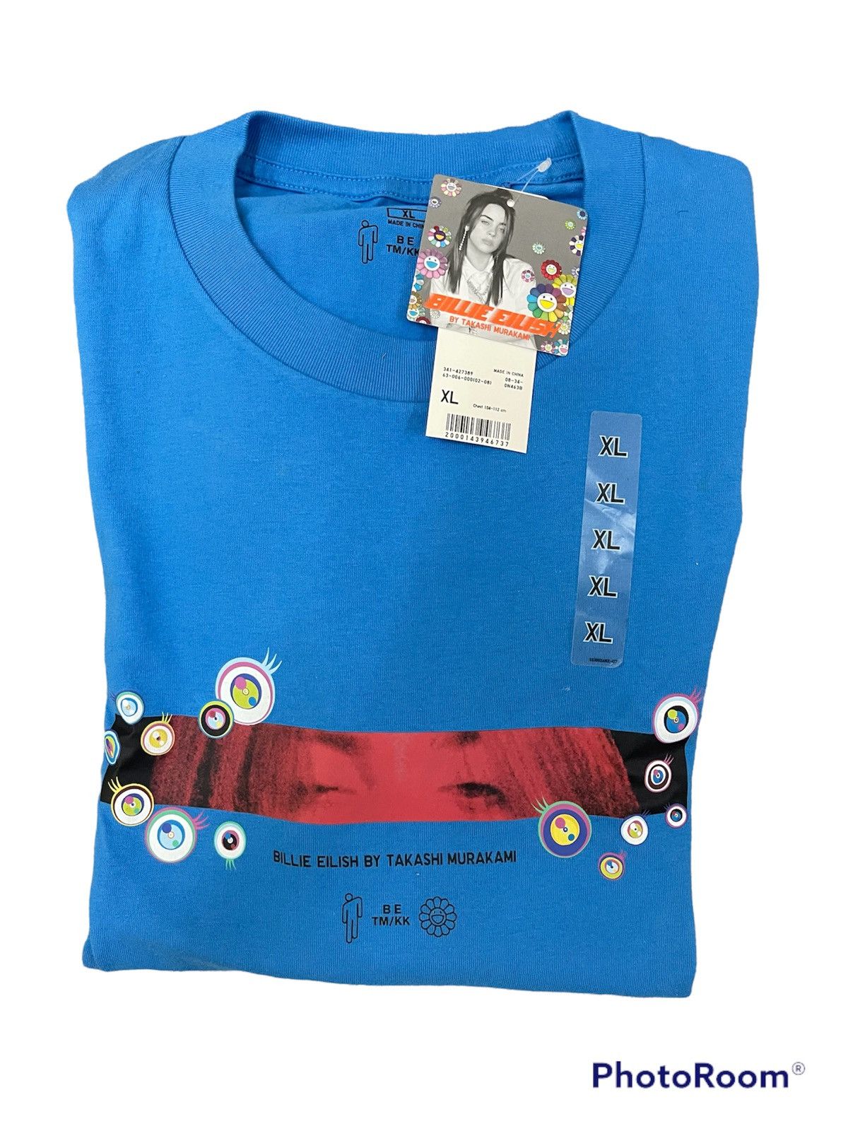Billie Eilish × Japanese Brand × Takashi Murakami New Billie Eilish x Takashi Murakami Graphic Tee Exclusive Size US XL / EU 56 / 4 - 1 Thumbnail