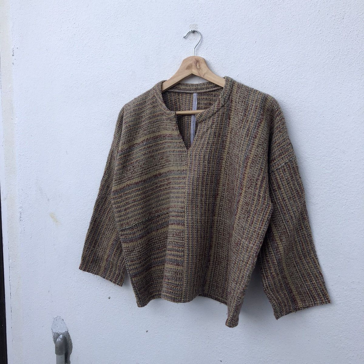 Japanese Brand VINTAGE CROPPED LONG SLEEVE INSPIRED BY KAPITAL JAPAN Size US S / EU 44-46 / 1 - 2 Thumbnail