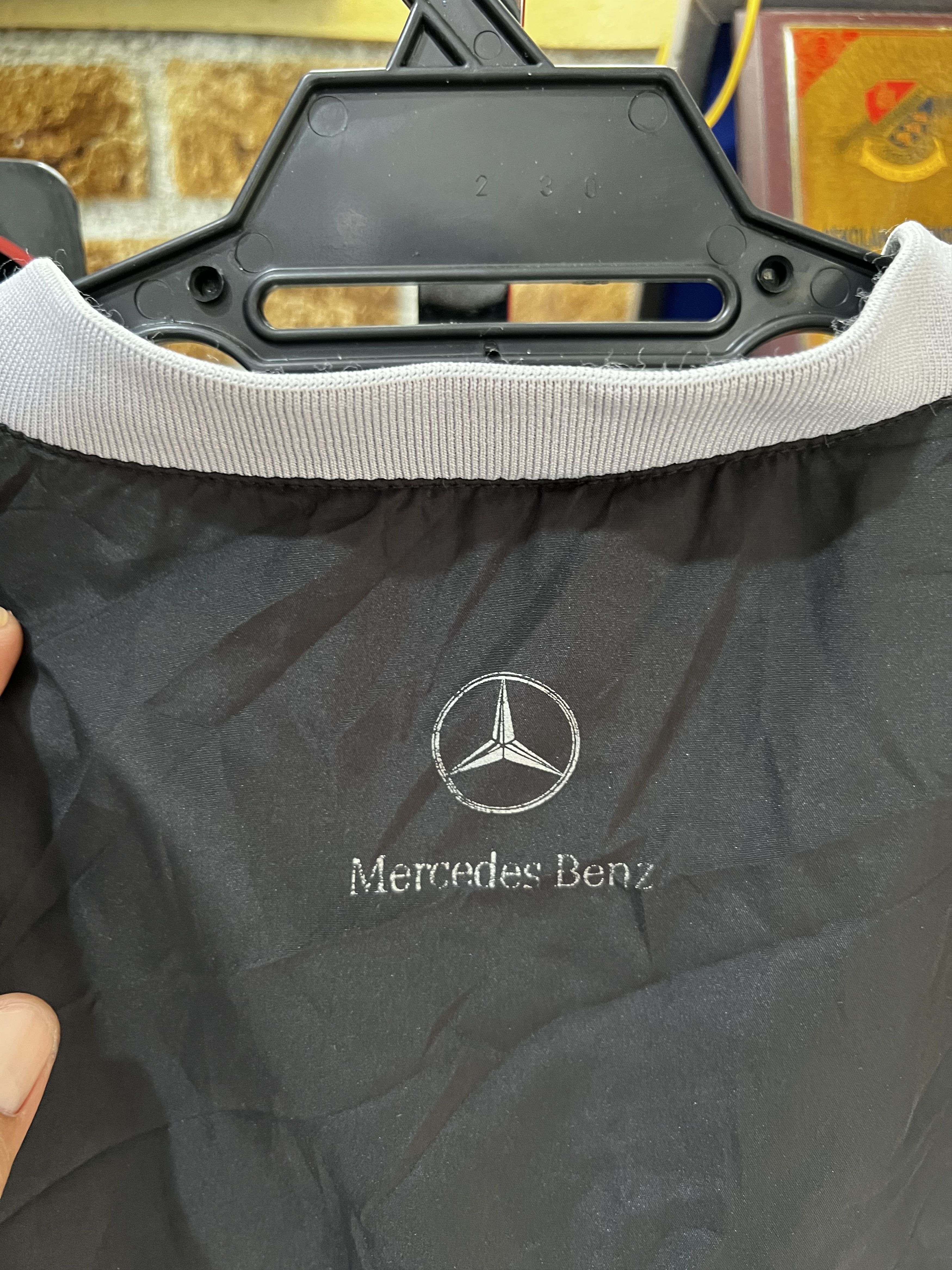 Mercedes-Benz 🔥Vintage Mercedes Benz Nylon Lightlayers Windbreaker Size US M / EU 48-50 / 2 - 3 Thumbnail