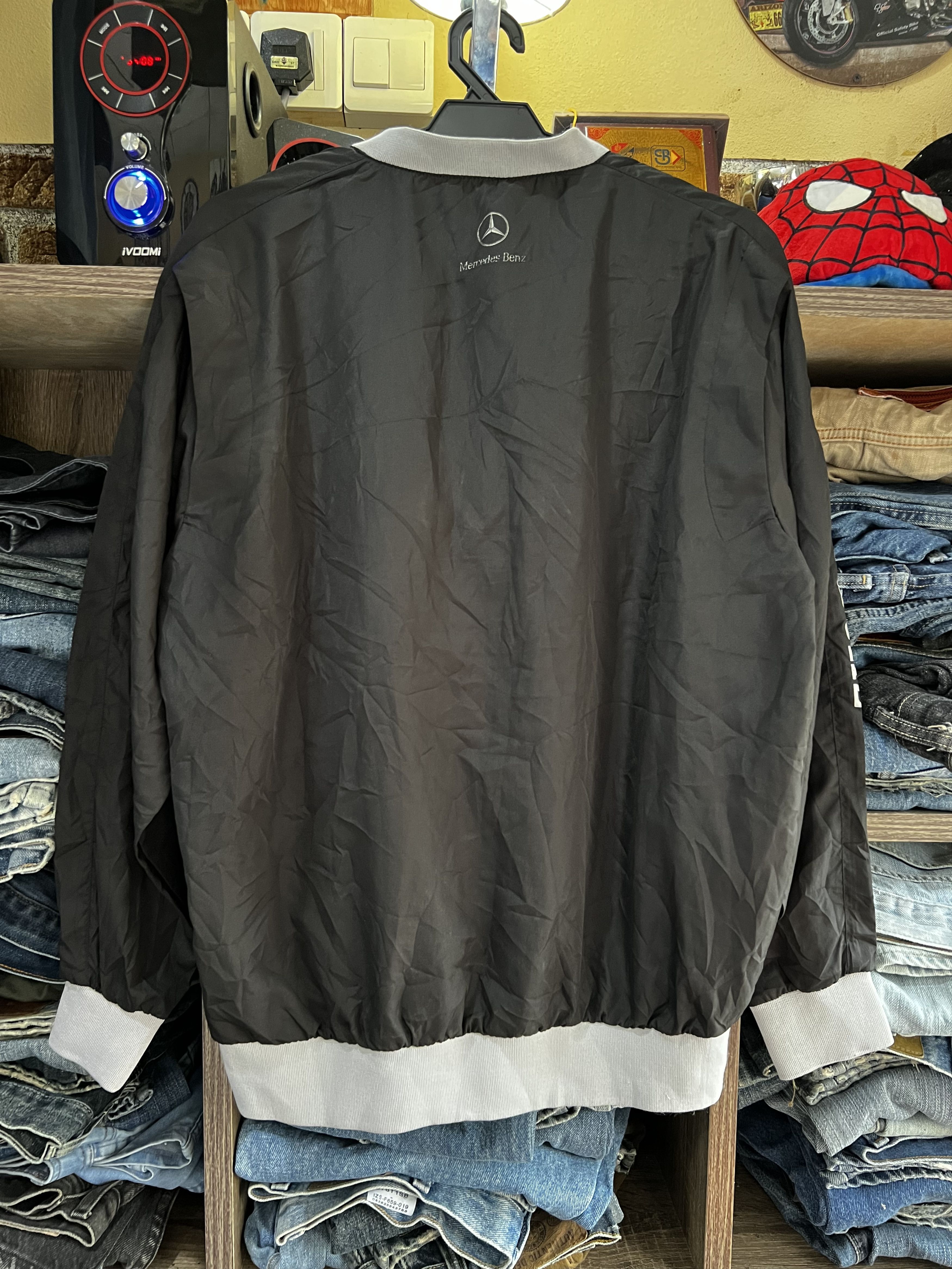 Mercedes-Benz 🔥Vintage Mercedes Benz Nylon Lightlayers Windbreaker Size US M / EU 48-50 / 2 - 2 Thumbnail
