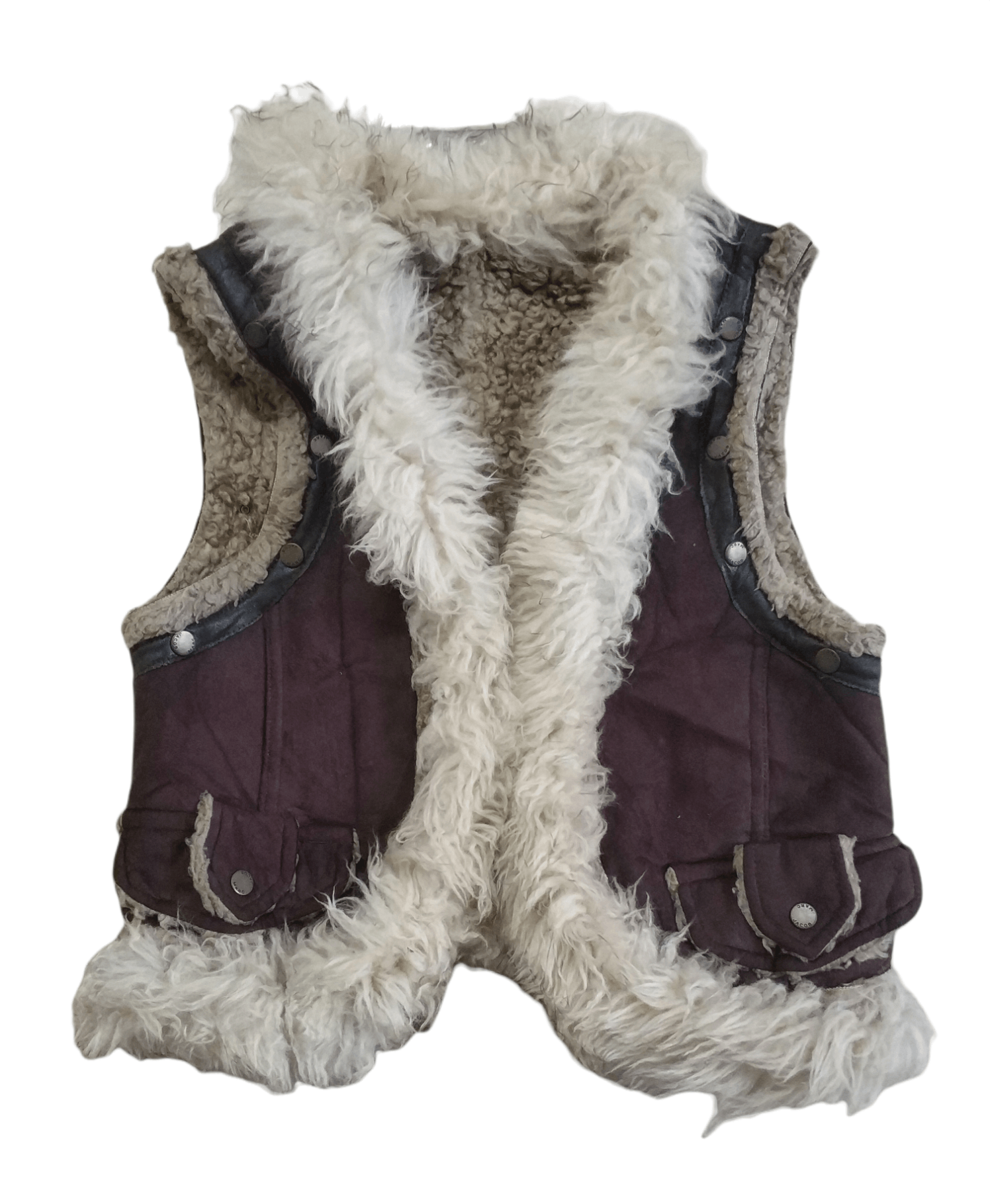 Marc Jacobs 🔥Marc Jacobs Faux Fur Buttonless Vest Size XXS / US 00 / IT 34 - 1 Thumbnail