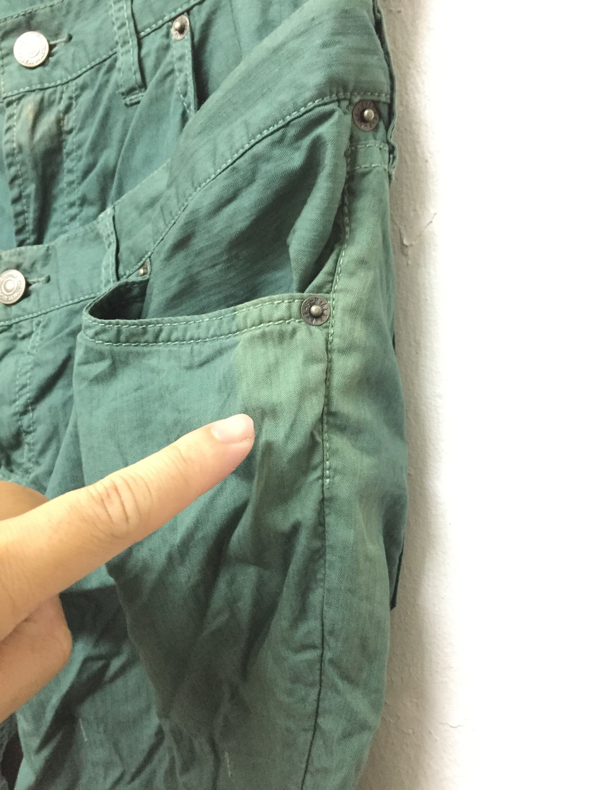 PPFM PPFM Double Waist Ankle Zipper cargo pants Size US 32 / EU 48 - 5 Thumbnail