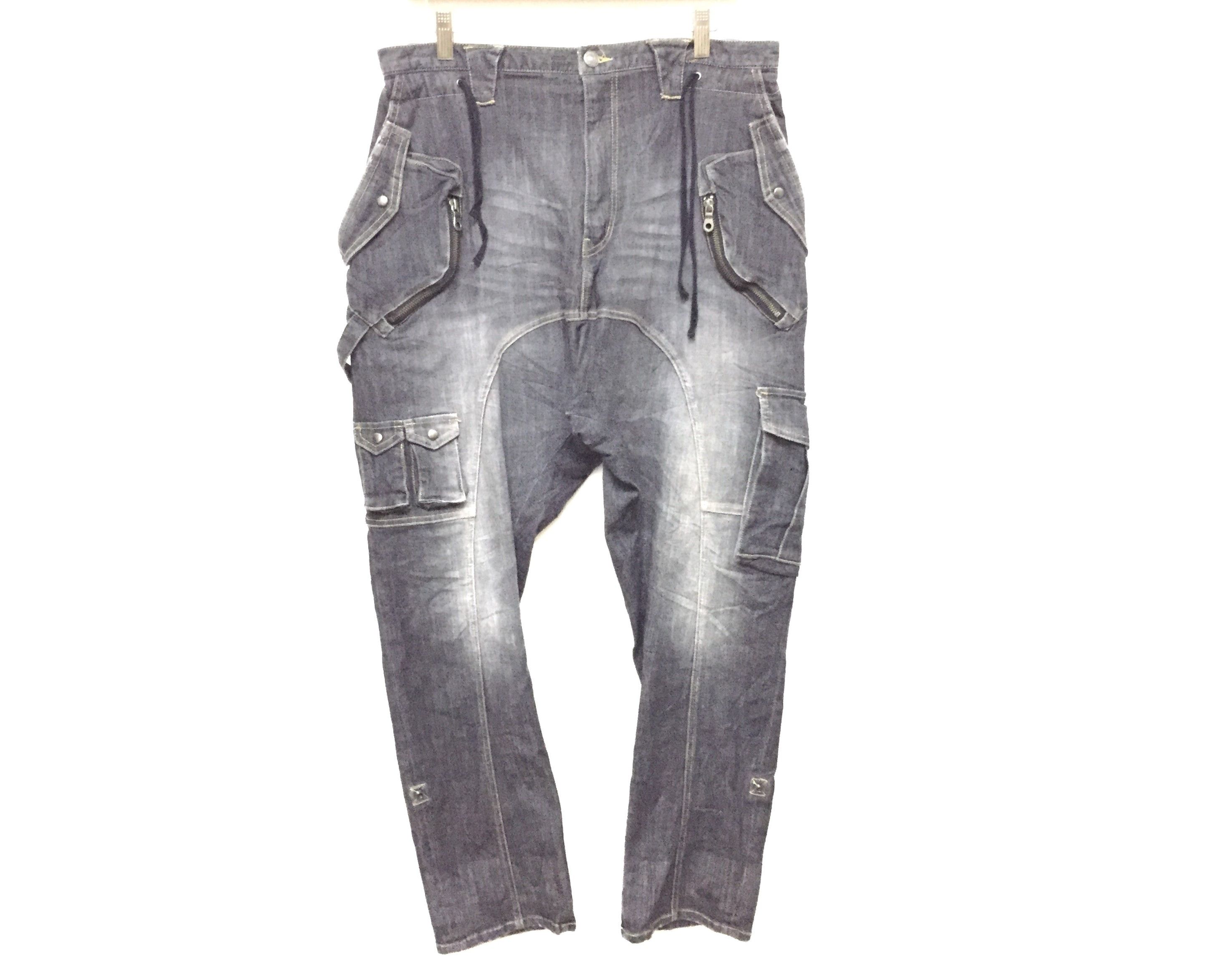 PPFM PPFM Sarouel multipocket Bondage pants Size US 32 / EU 48 - 1 Thumbnail