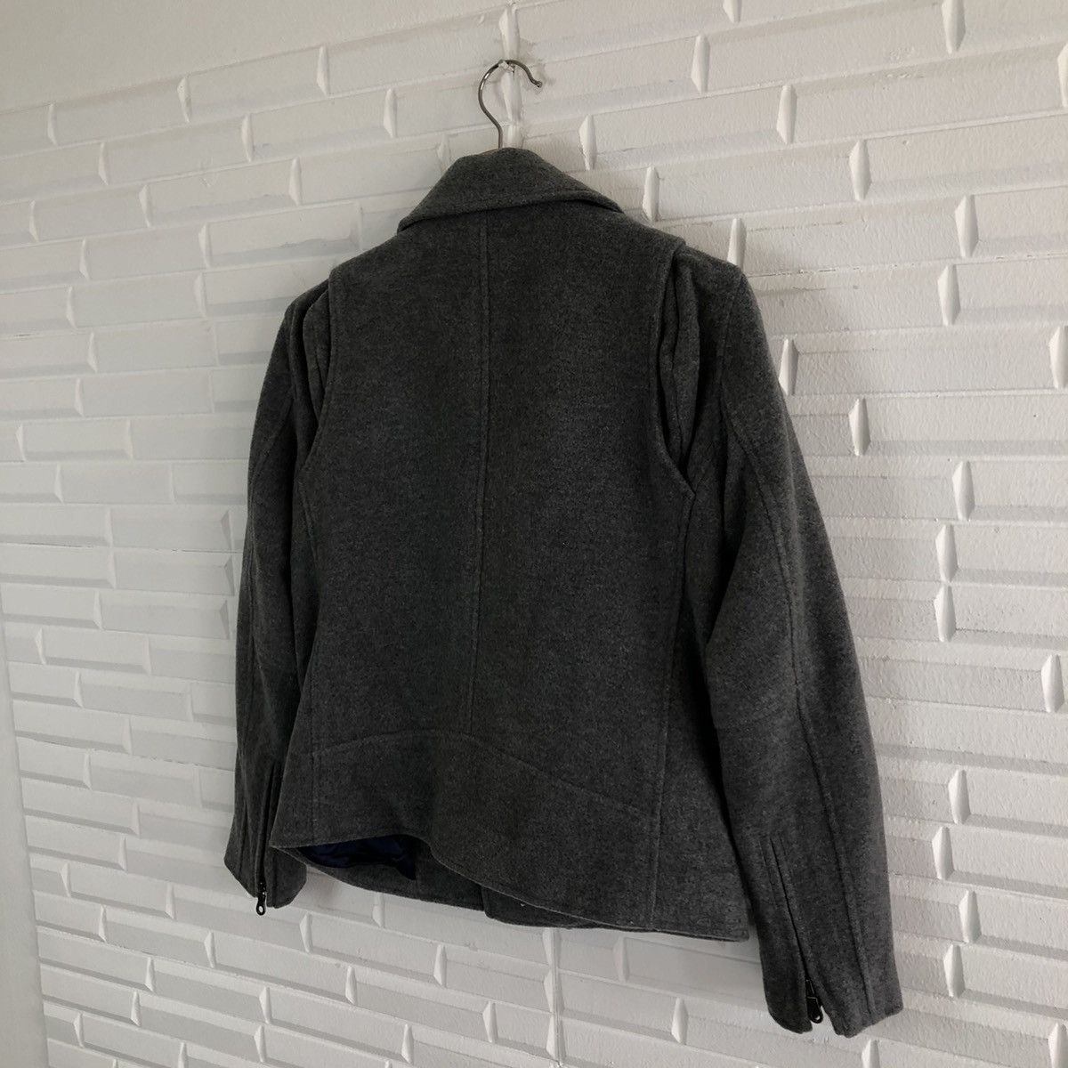 Beams Plus PARACHUTE BIKER BONDAGE JACKET DOUBLE BREAST BEAMS BOY Size US M / EU 48-50 / 2 - 8 Thumbnail
