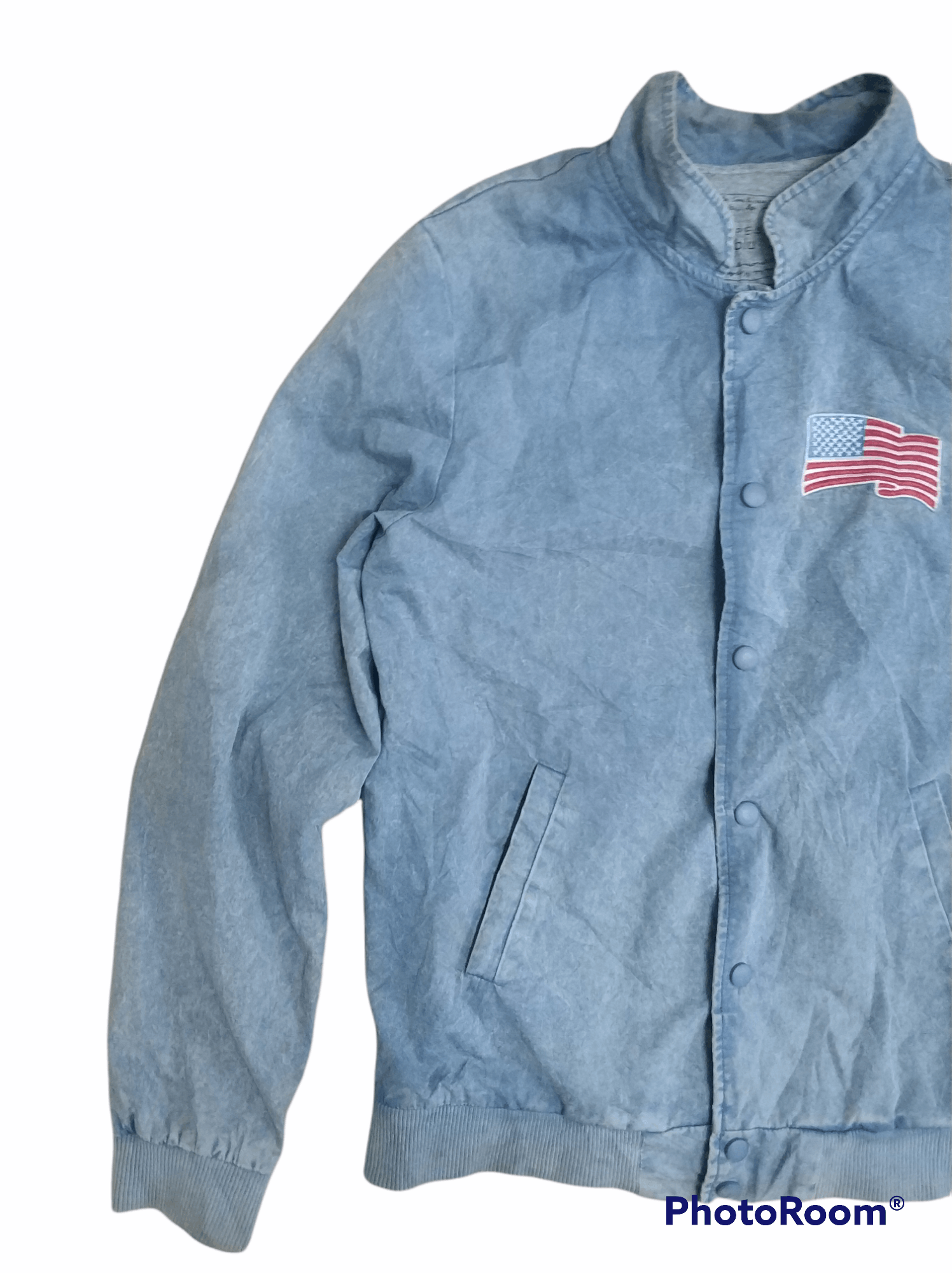 Aspesi 🔥Aspesi Blu Button Ups Distressed Denim Jacket Size US S / EU 44-46 / 1 - 5 Thumbnail
