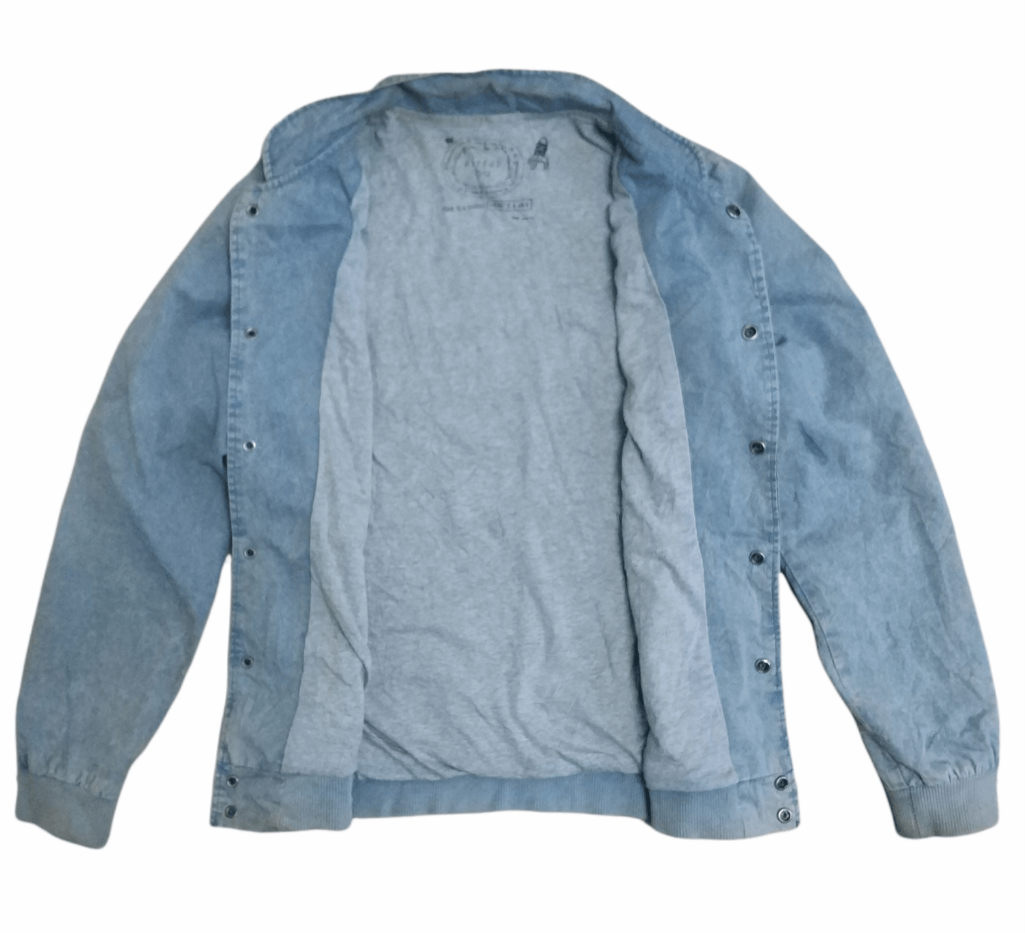Aspesi 🔥Aspesi Blu Button Ups Distressed Denim Jacket Size US S / EU 44-46 / 1 - 3 Thumbnail